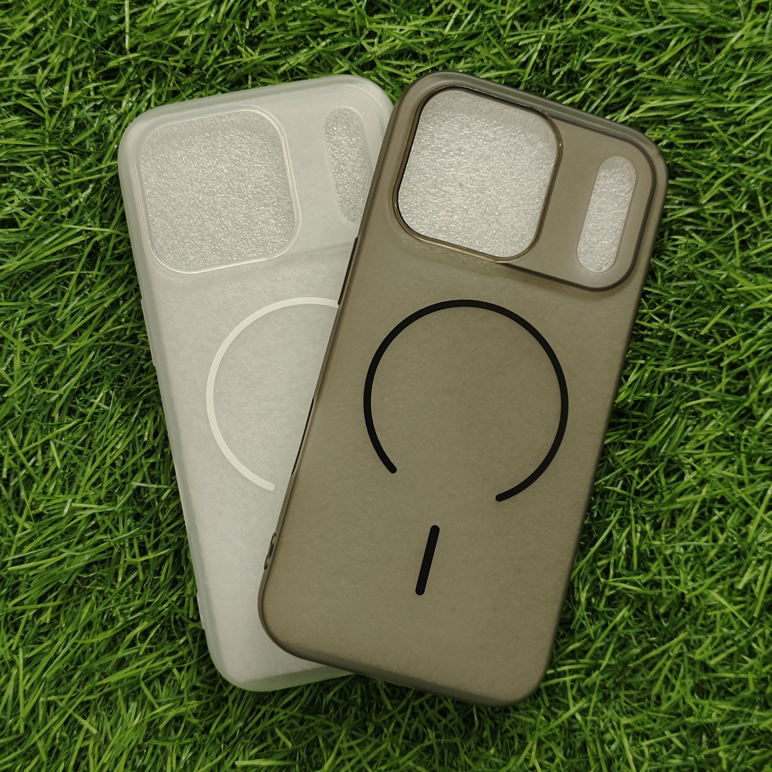 iPhone 17 & 17 Pro & 17 Pro Max Paper Silicon Shadow Back Cover No Magsafe