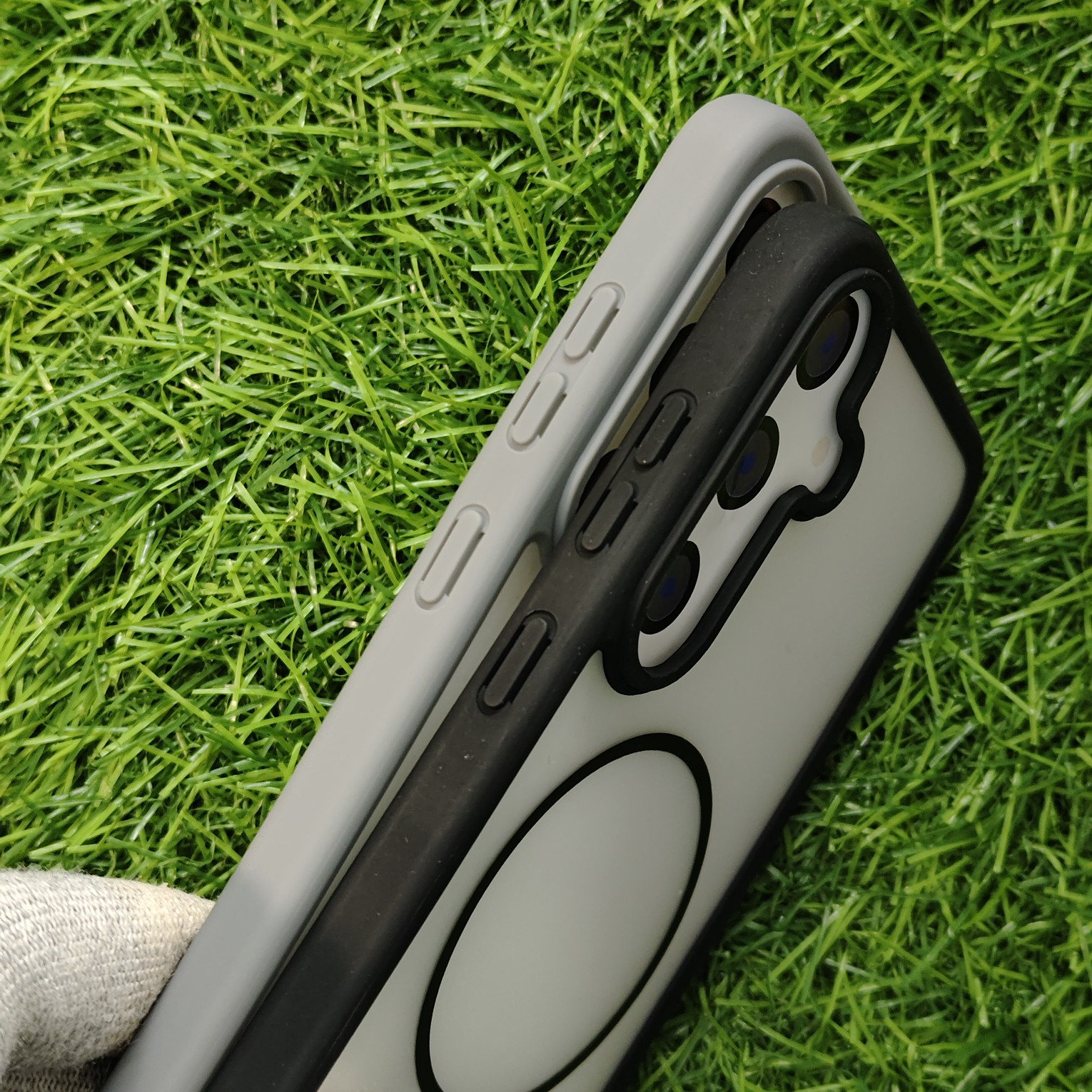 Samsung Galaxy S24 Plus & S25 Plus Matte Paper Thin Side Silicon Back Cover No Magsafe - Image 3