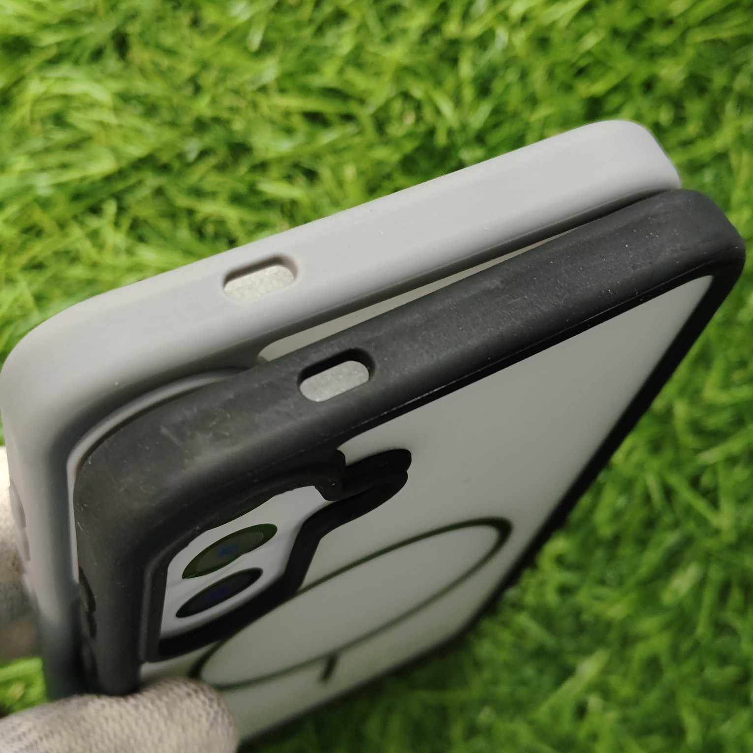 Samsung Galaxy S24 Plus & S25 Plus Matte Paper Thin Side Silicon Back Cover No Magsafe - Image 5