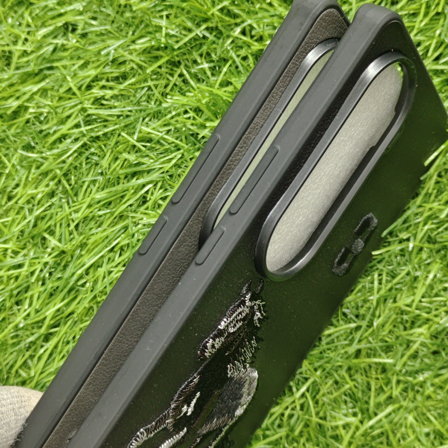 Vivo V40E & iQOO Z9s Premium Polo Leather Back Cover - Image 3