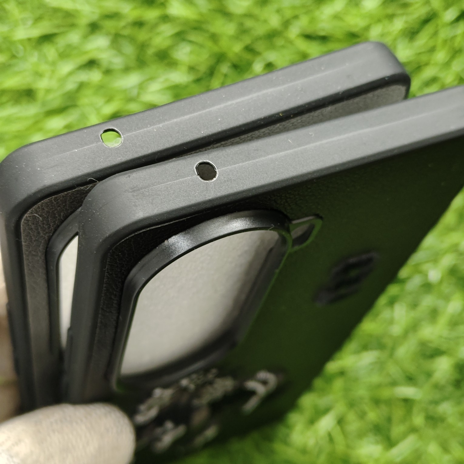 Vivo V40E & iQOO Z9s Premium Polo Leather Back Cover - Image 5