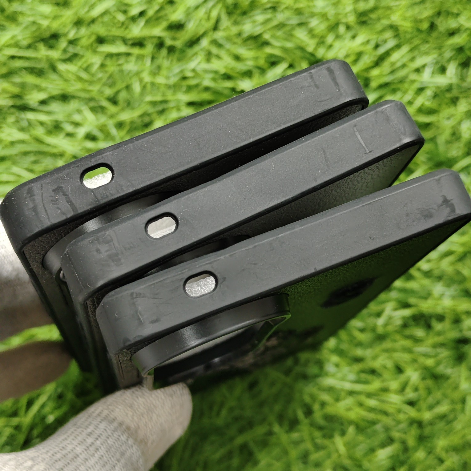 Vivo V40 & V40 Pro & T3 Ultra Premium Polo Leather Open Camera Back Cover - Image 5