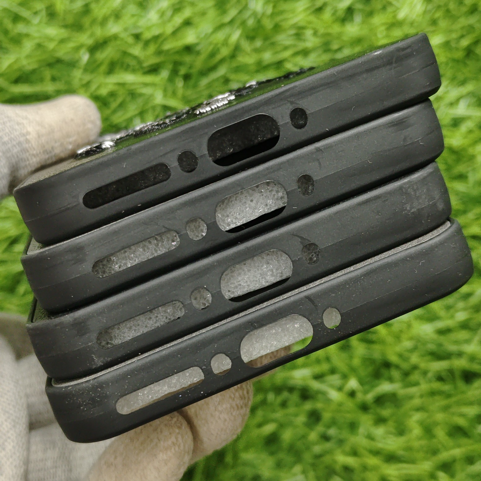 Oneplus Nord 5 Premium Polo Leather Open Camera Back Cover - Image 4