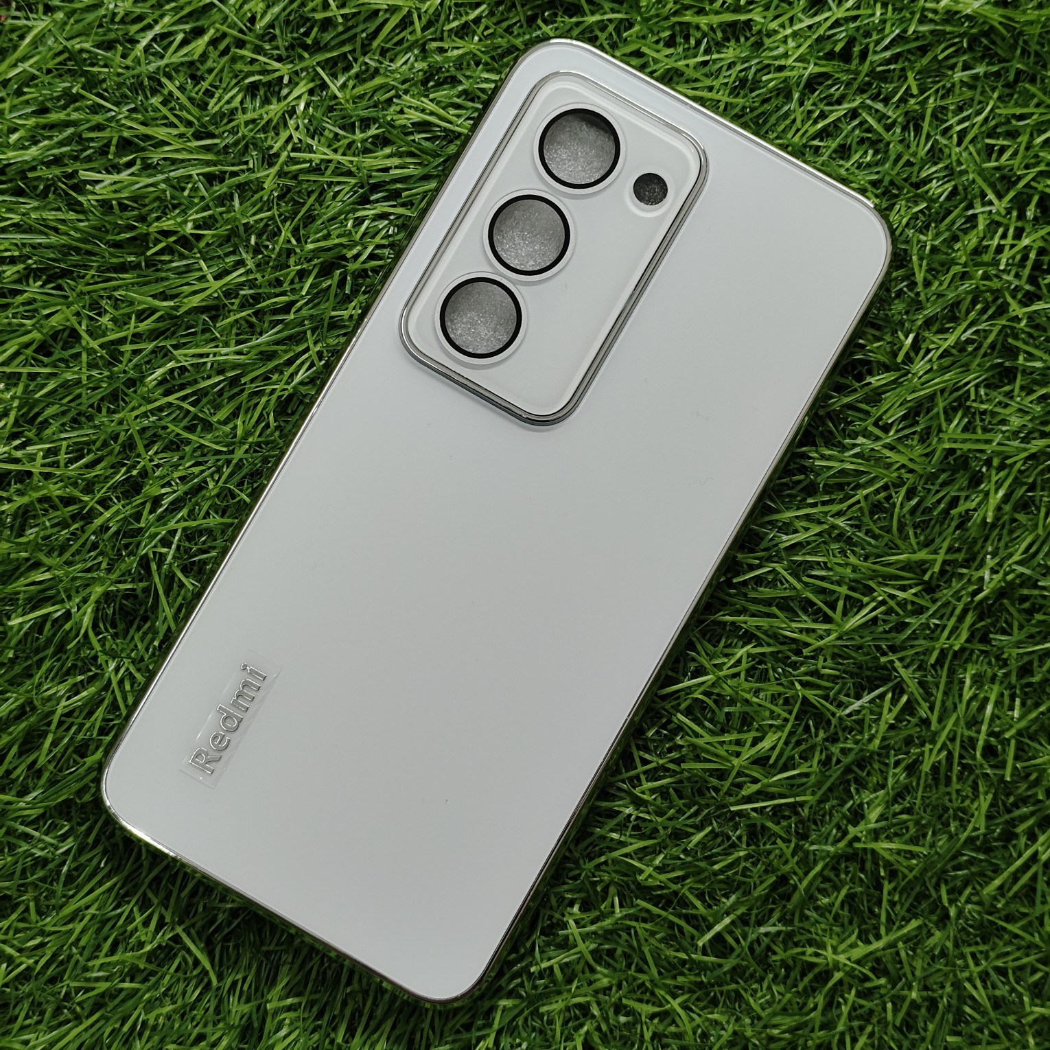 Redmi 15 5G Luxury Matte Chrome Finish Back Cover - Image 6