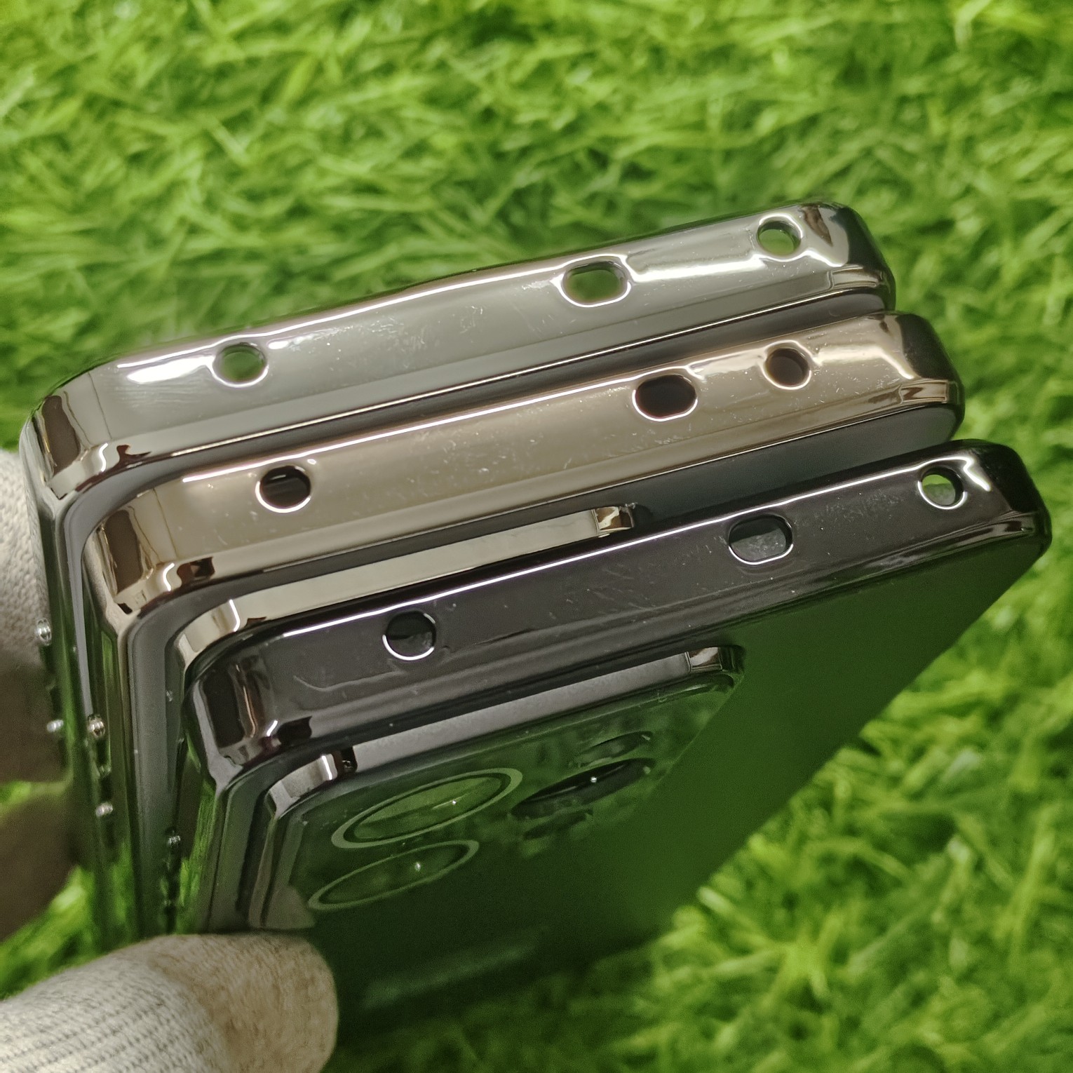 Realme 15 5G Luxury Matte Chrome Finish Back Cover - Image 5