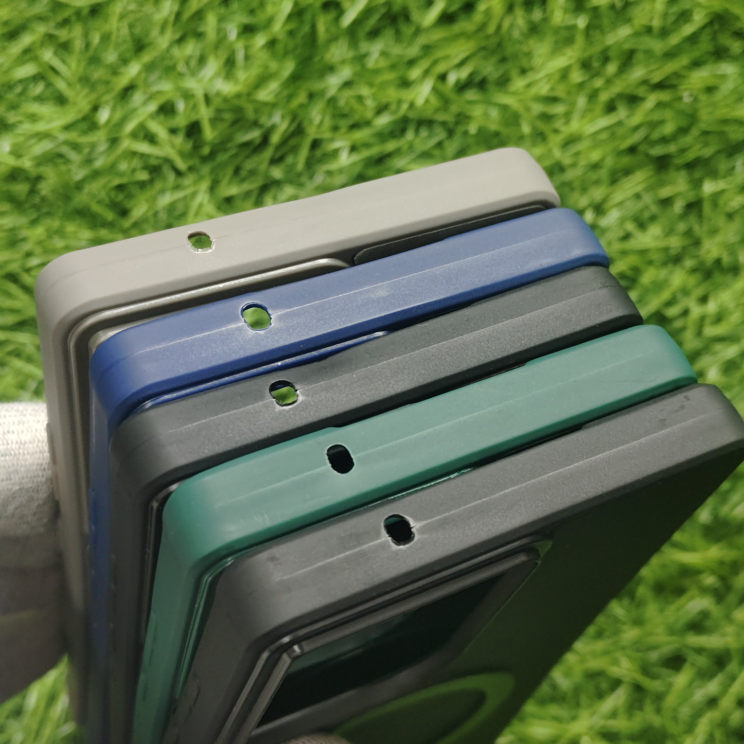 Motorola Edge 50 Fusion Premium Leather Magsafe Back Cover - Image 5