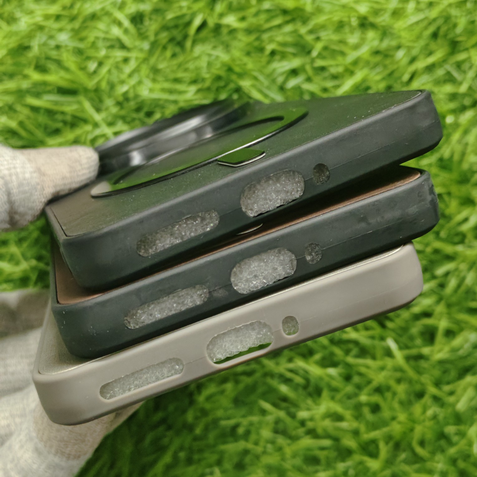 Vivo X200 Pro Premium Leather Magsafe Back Cover - Image 4