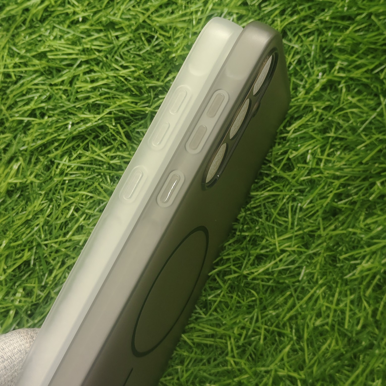 Samsung A35 Paper Silicon Shadow Back Cover No Magsafe - Image 3