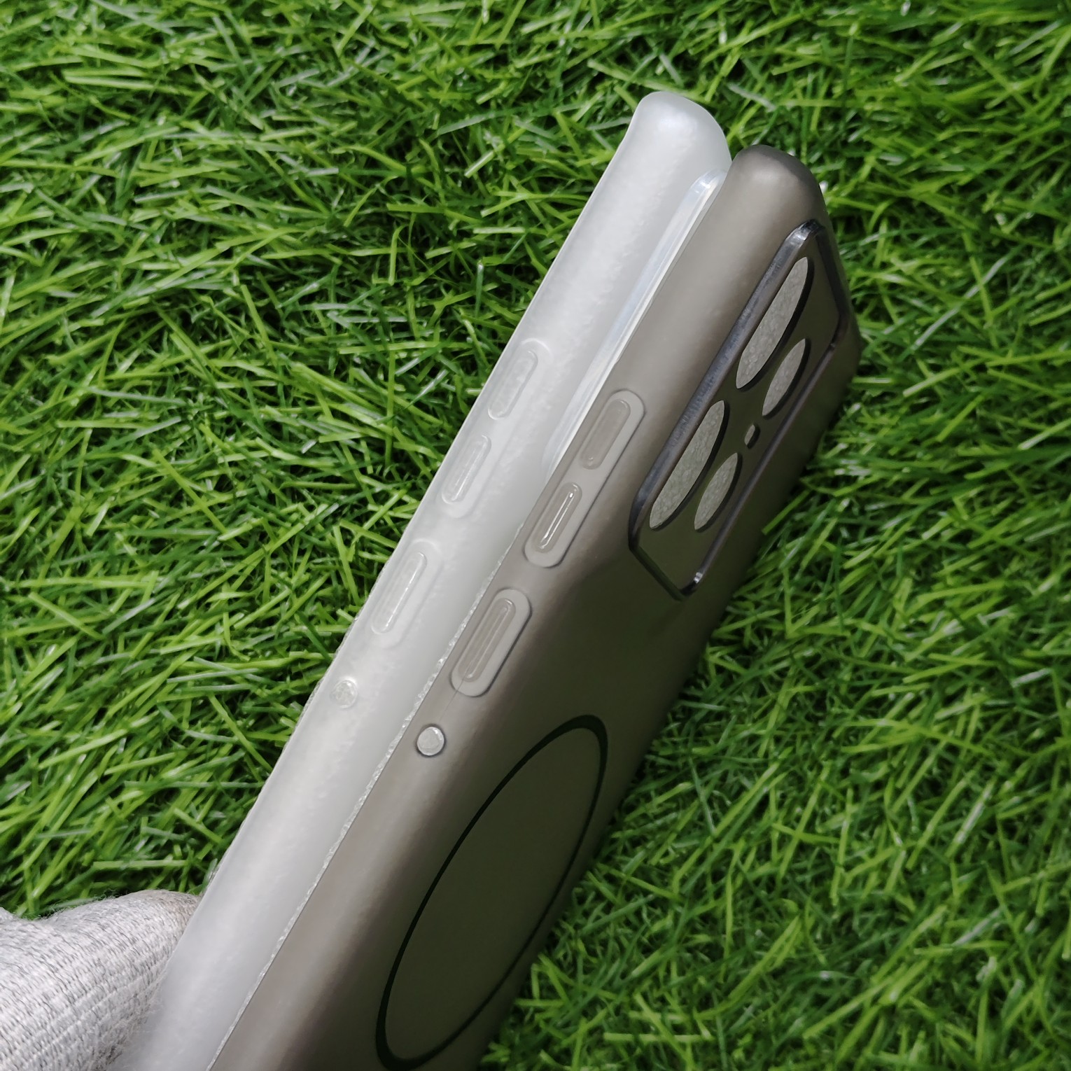 Motorola Edge 50 Pro Paper Silicon Shadow Back Cover No Magsafe - Image 3