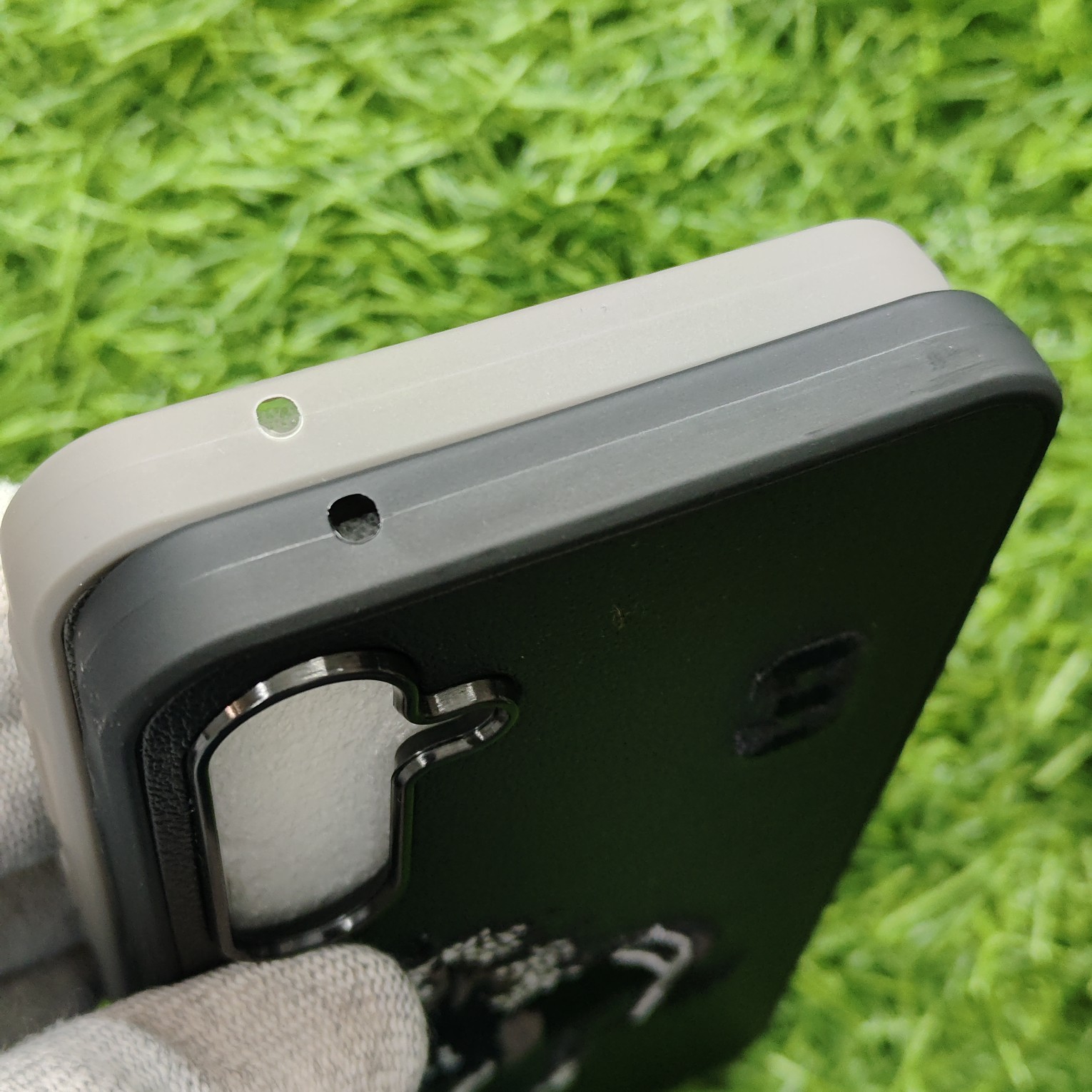 Samsung A55 Premium Polo Leather Back Cover - Image 5