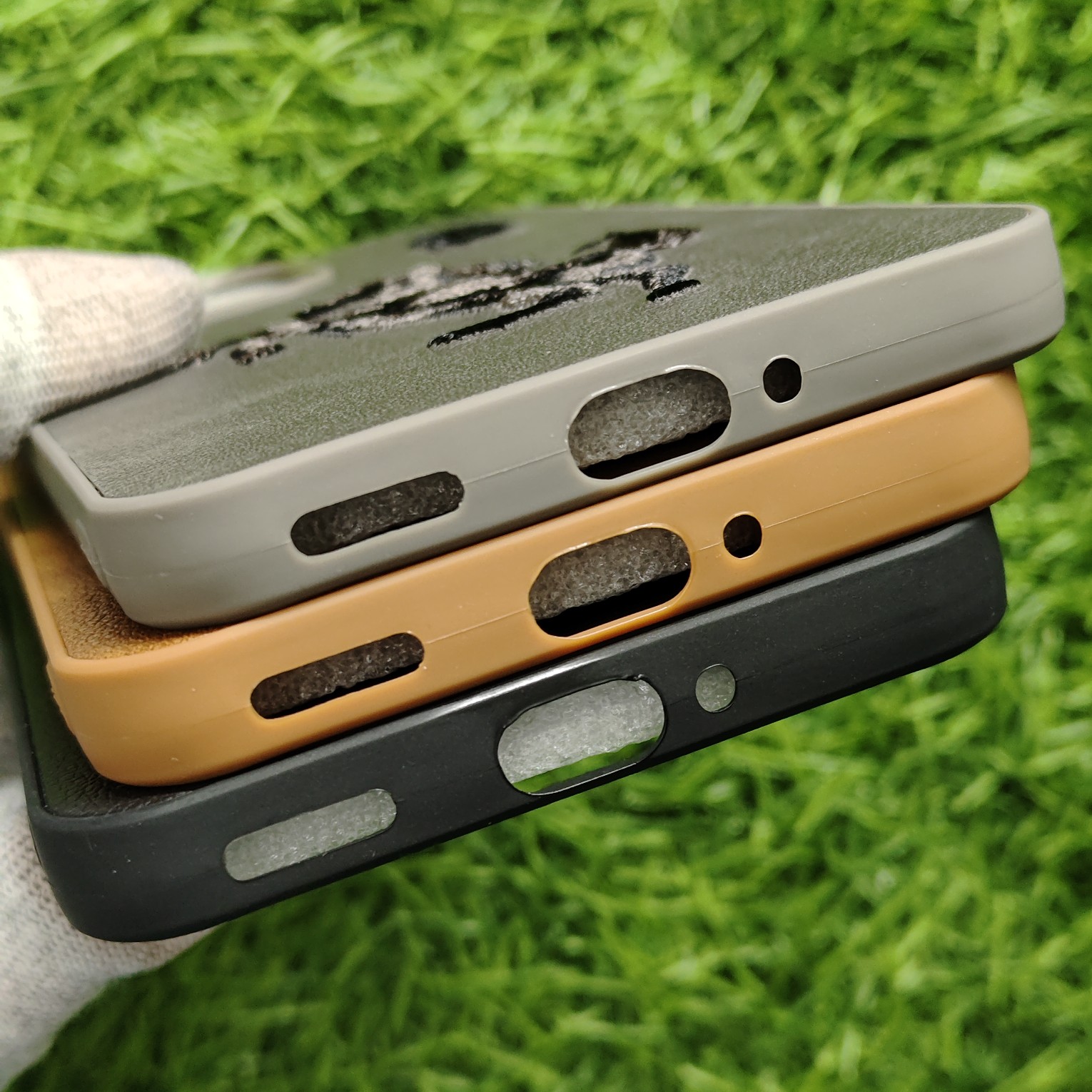 Oppo Reno 14 Pro Premium Polo Leather Open Camera Back Cover - Image 4