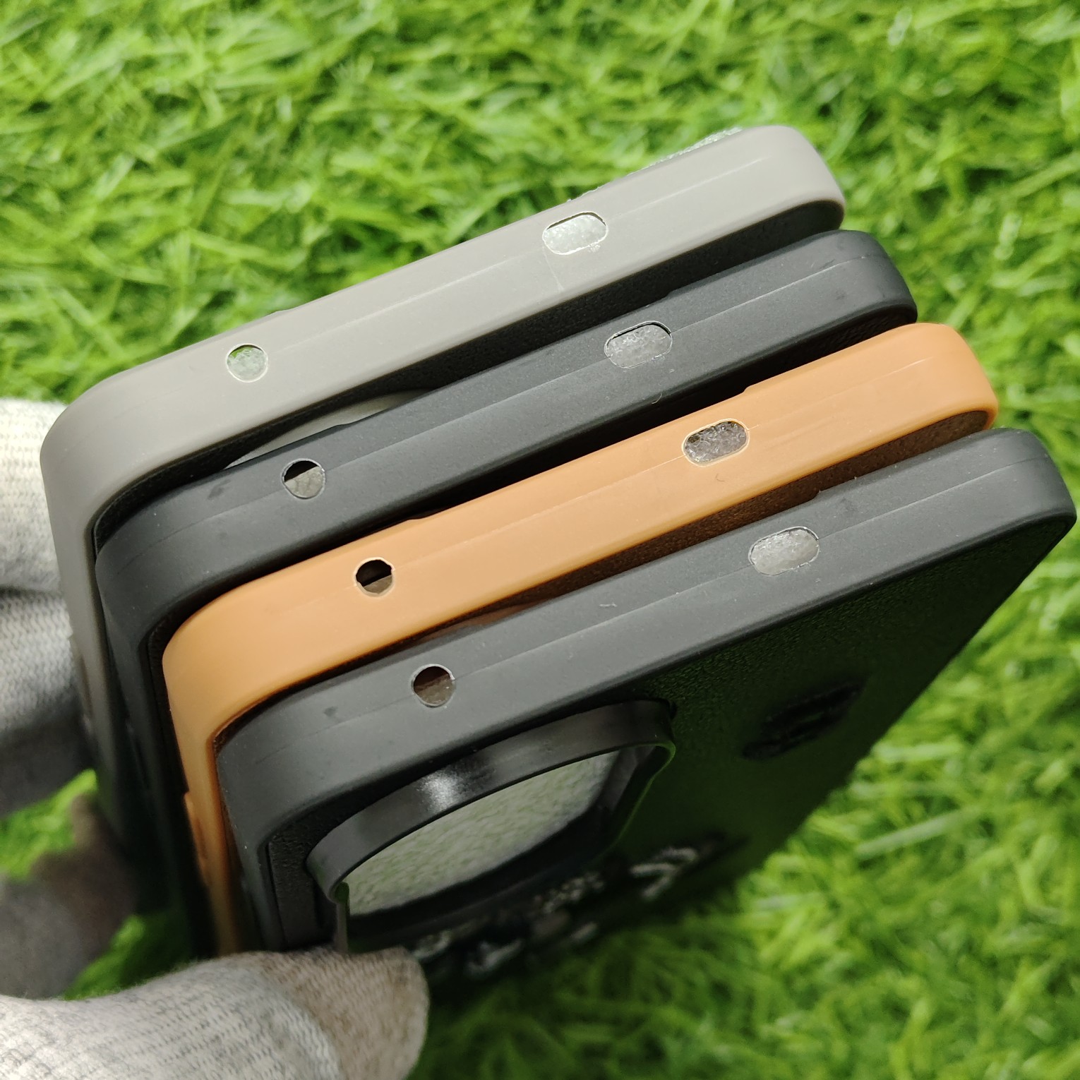 Vivo V50 & V50E & T4R & iQOO Z10R Premium Polo Leather Open Camera Back Cover - Image 5