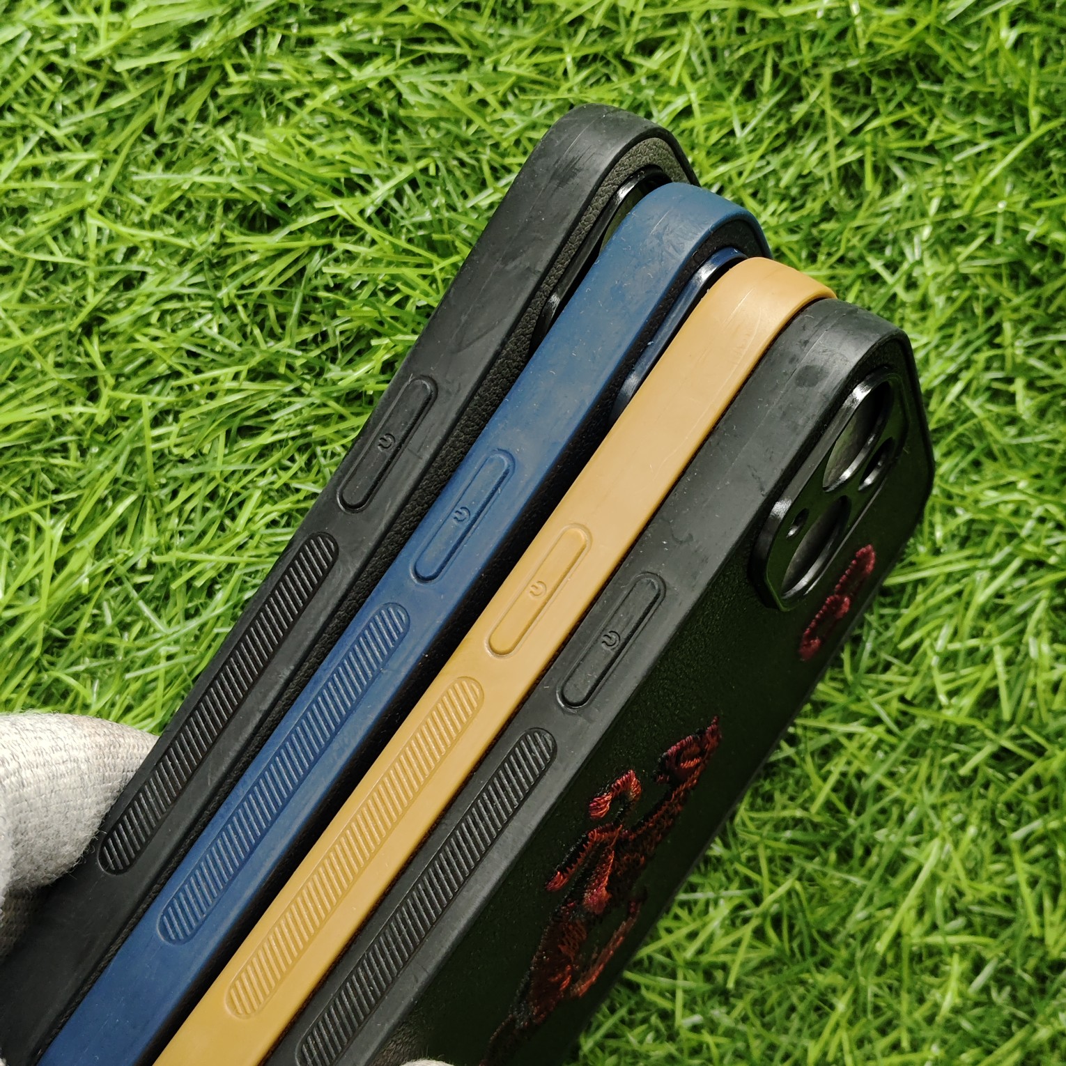 iPhone 14 Premium Polo Leather Back Cover - Image 3