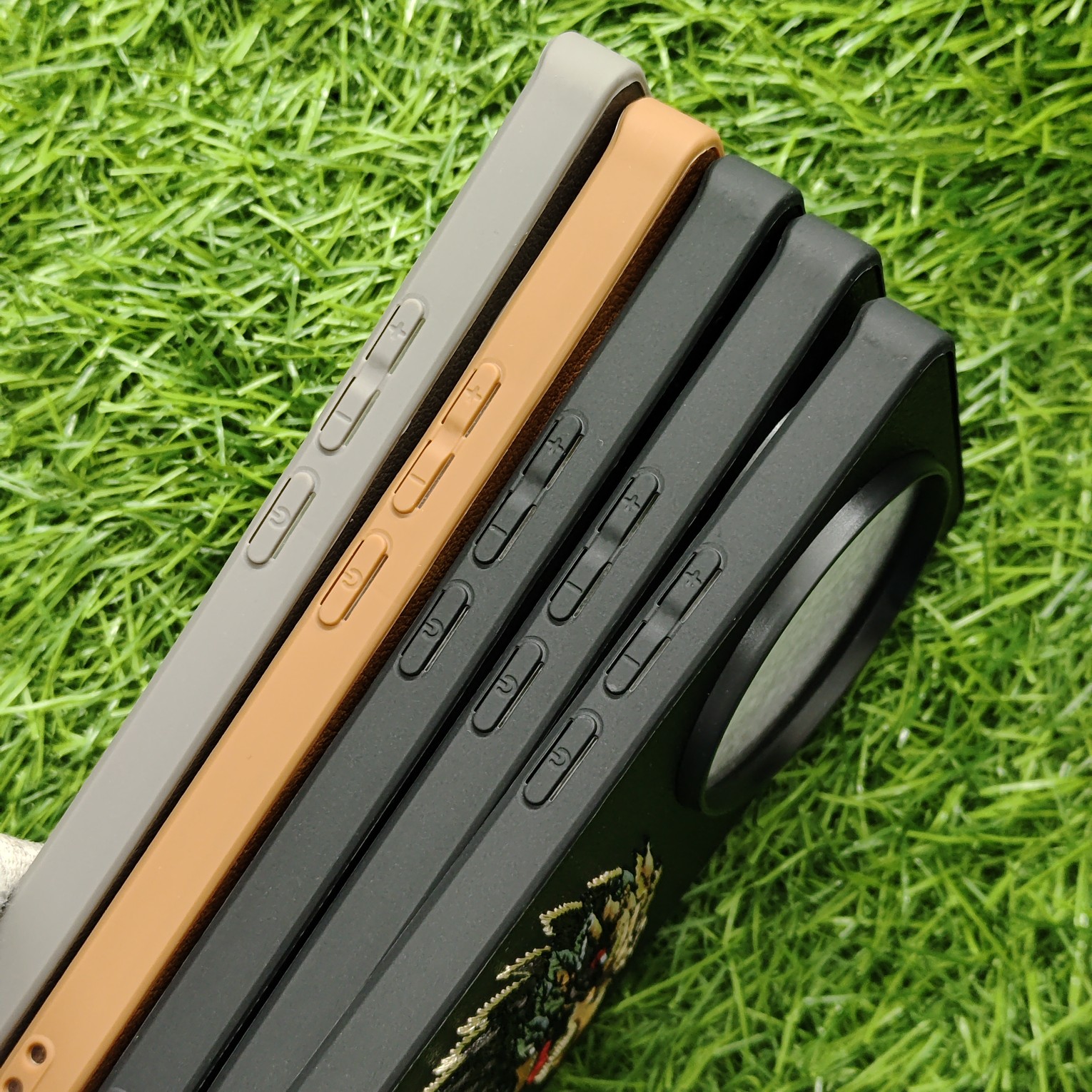 Realme 12 Pro & 12 Pro Plus Premium Polo Leather Back Cover - Image 3