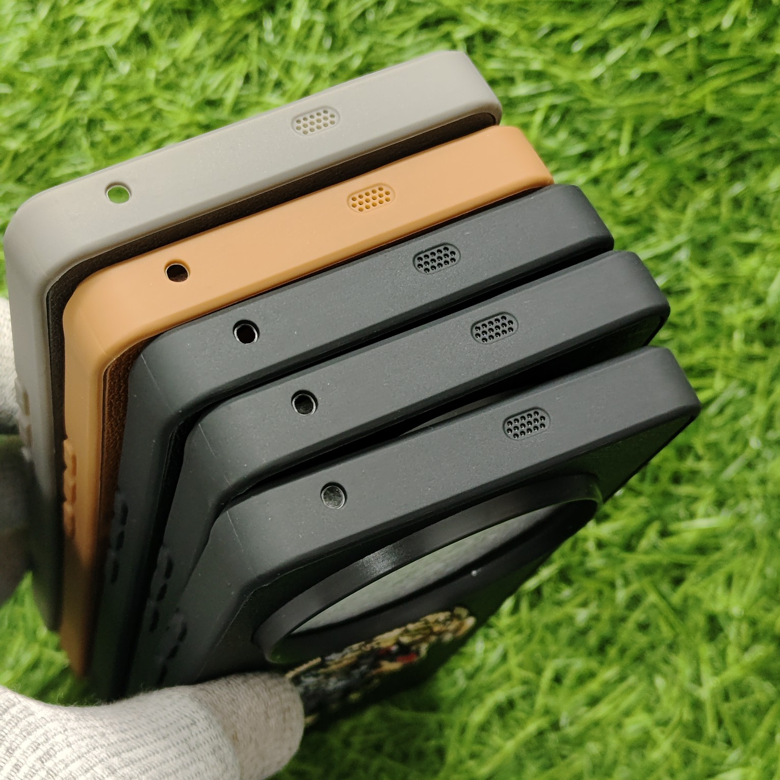 Realme 12 Pro & 12 Pro Plus Premium Polo Leather Back Cover - Image 5