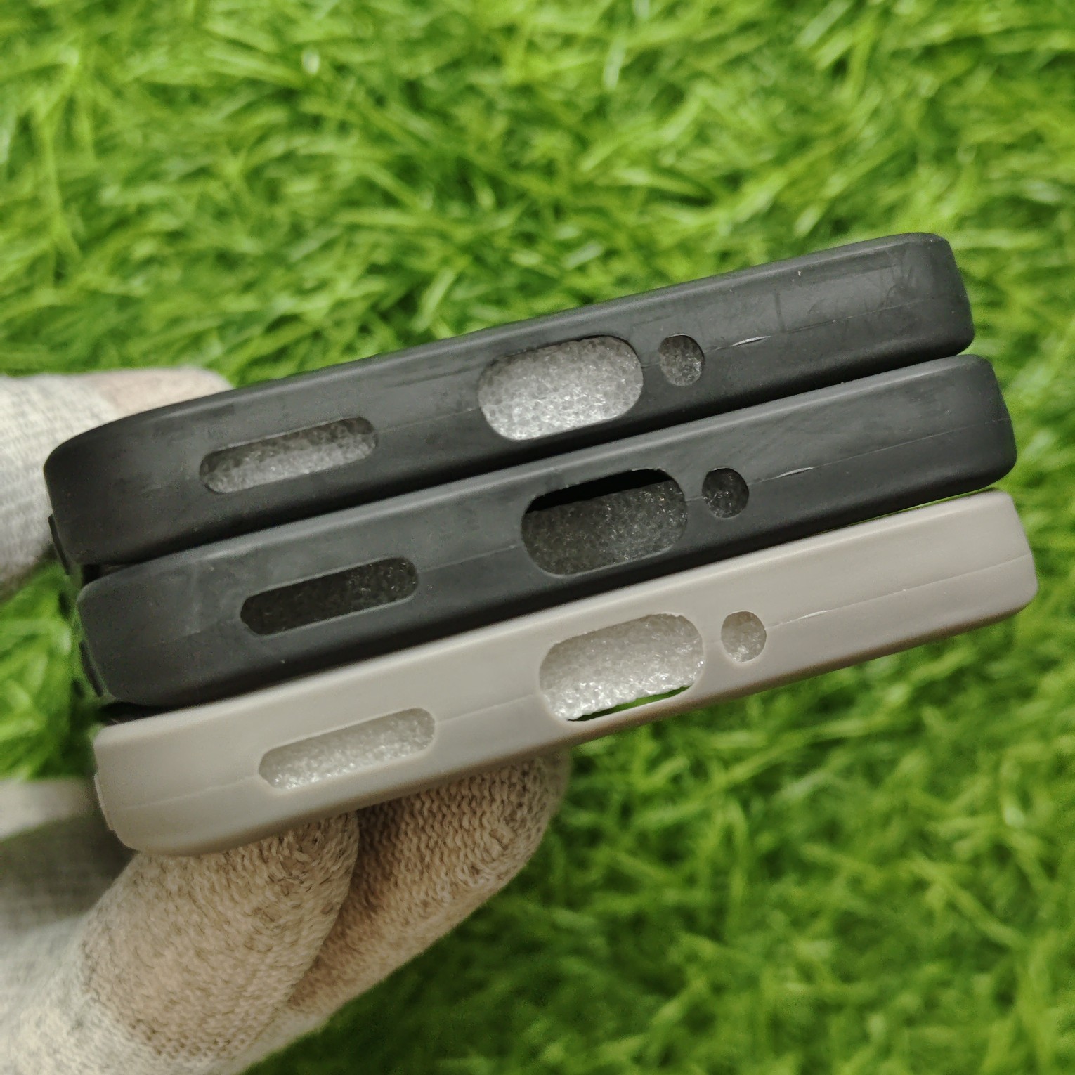 Oppo Reno 12 Premium Leather Magsafe Back Cover - Image 4