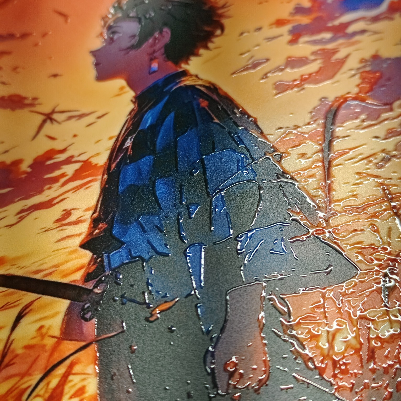 Demon Slayer (Sun Breathing) Graphics 3D Design Texture Skin