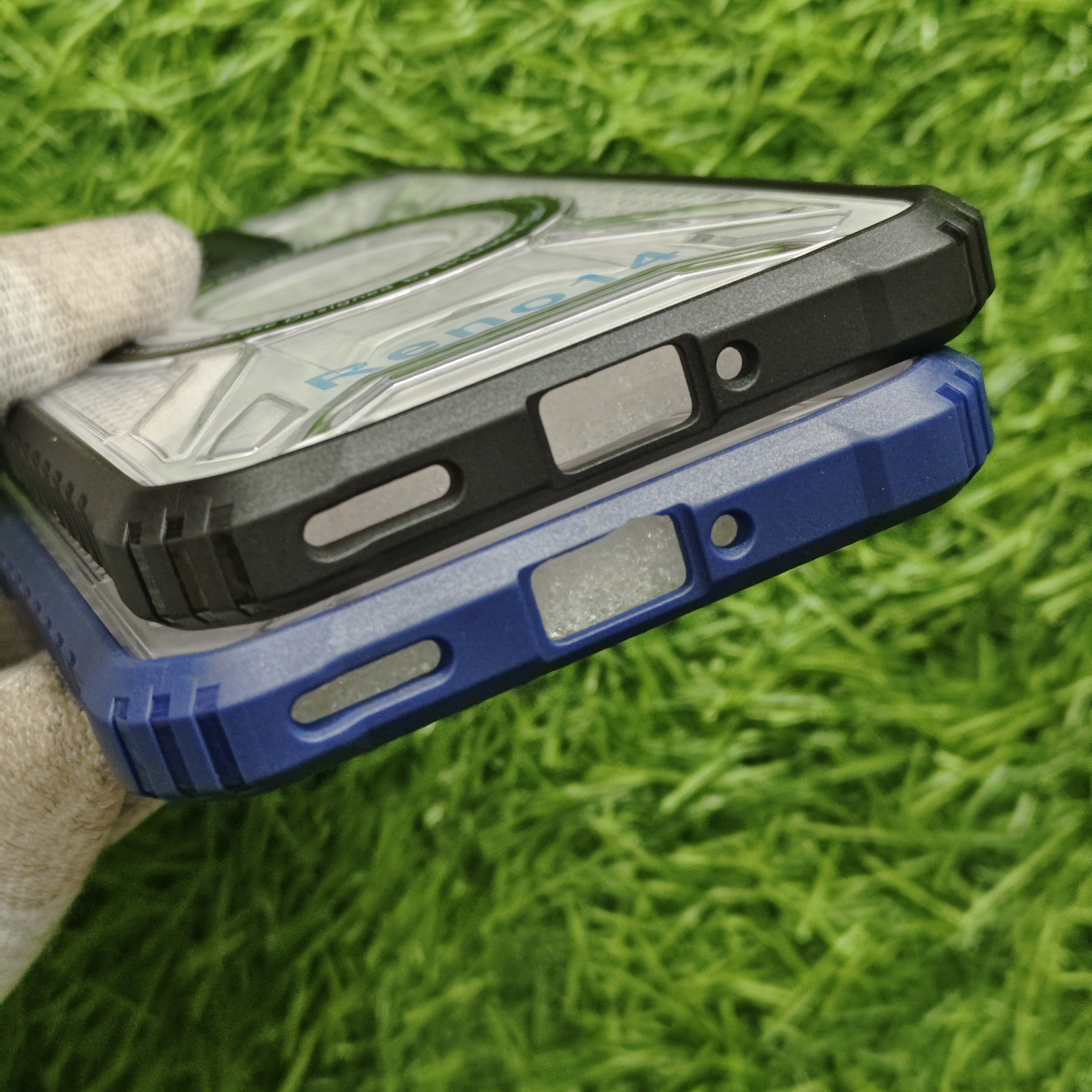 OPPO Reno 14 Premium Transparent Armour Magsafe Back Cover - Image 4