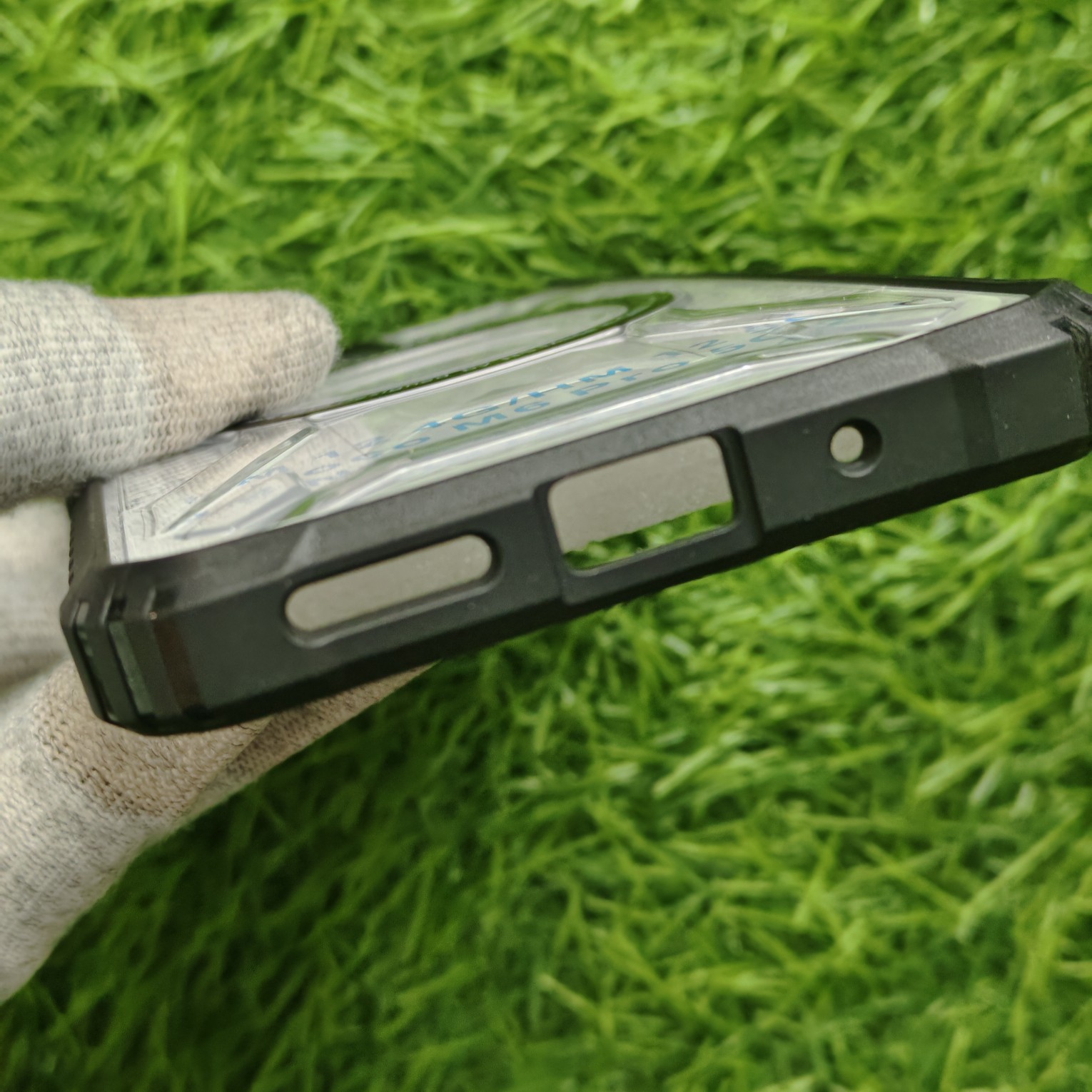 Redmi Note 12 & Poco M6 Pro Premium Transparent Armour Magsafe Back Cover - Image 4