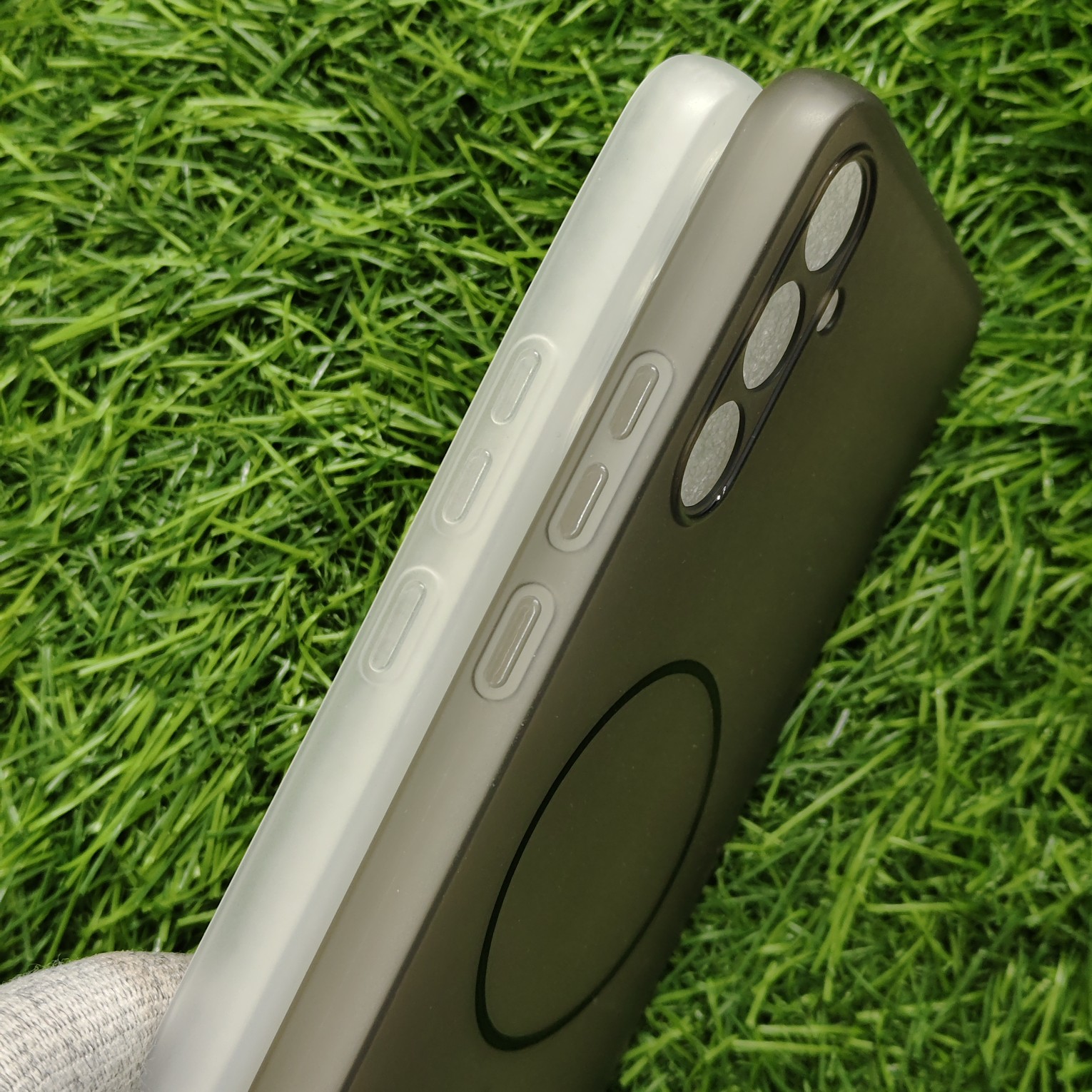 Samsung A34 Paper Silicon Shadow Back Cover No Magsafe - Image 3