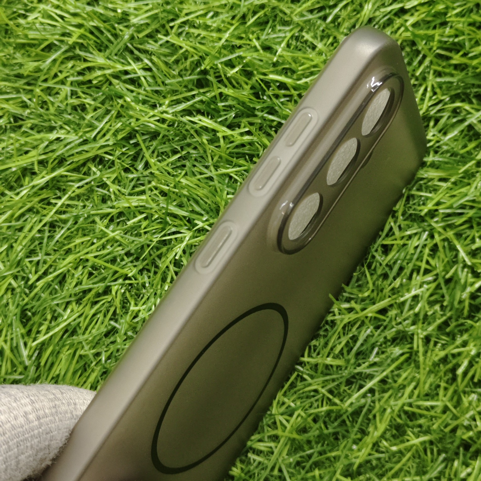 Samsung M56 Paper Silicon Shadow Back Cover No Magsafe - Image 3