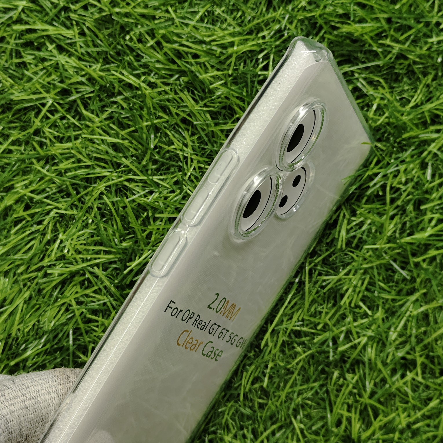 Realme GT 6 & 6T Transparent Back Cover TOTU 2X ( Buy One Get One Free) - Image 3