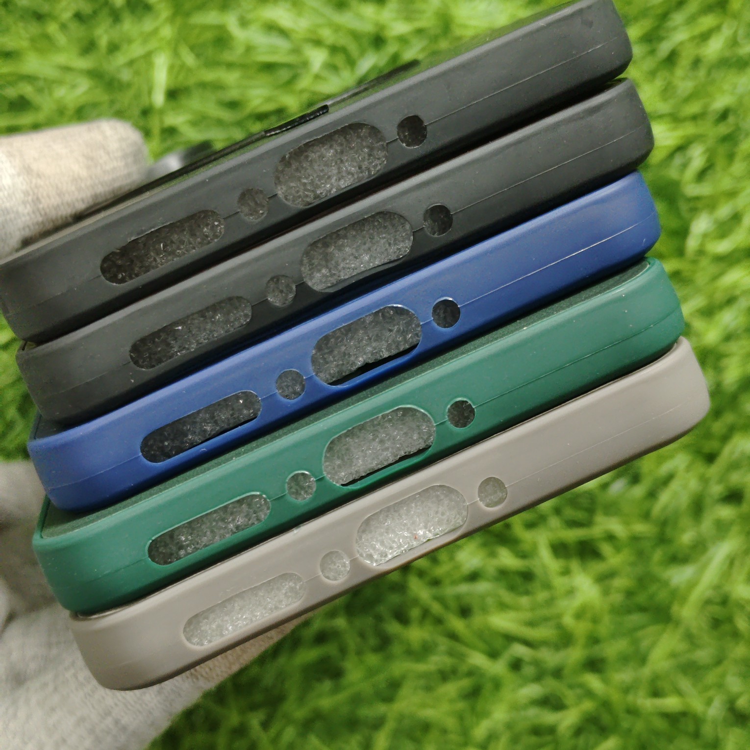 Vivo V50 & V50E & T4R & iQOO Z10R Premium Leather Magsafe Back Cover - Image 4