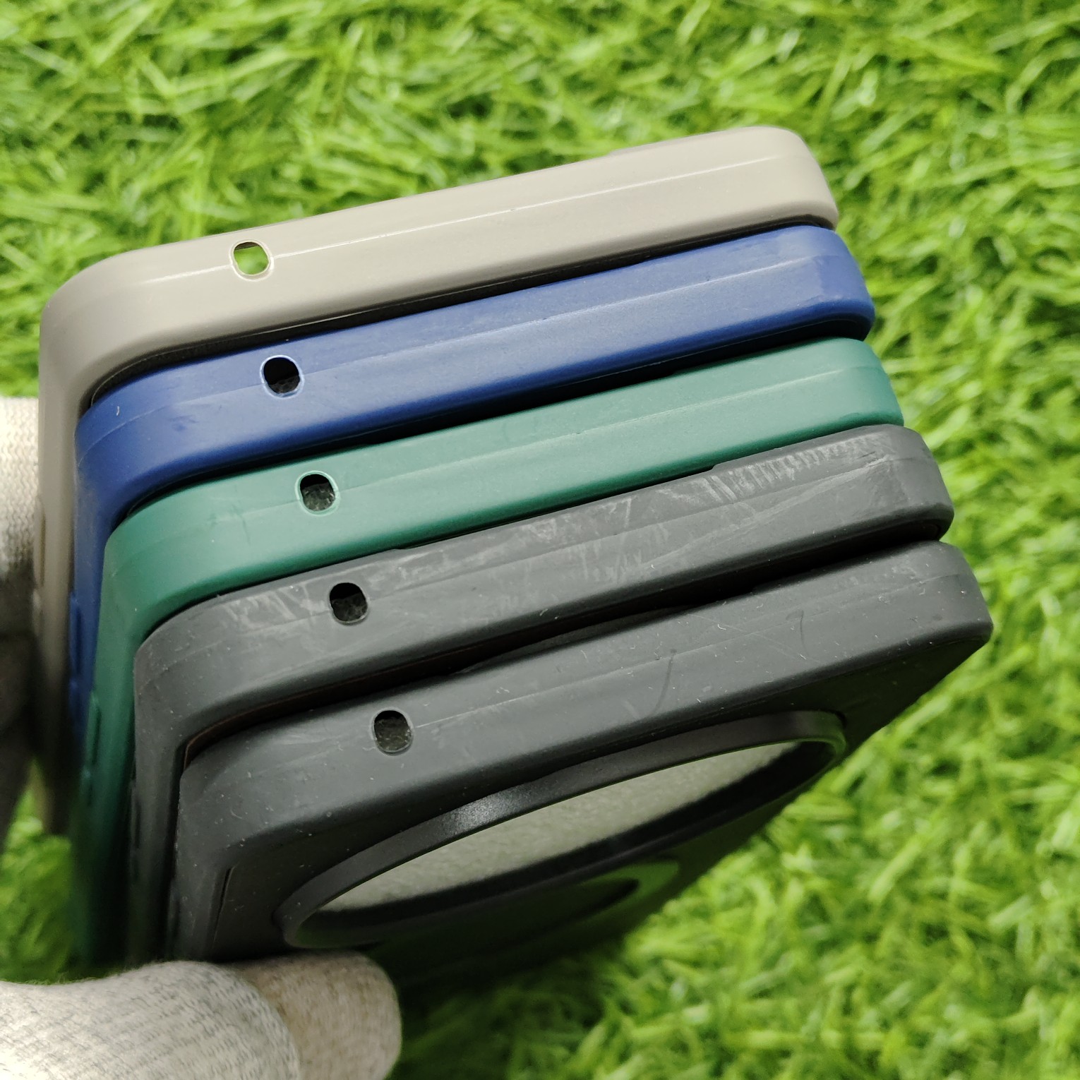 Vivo T4 & iQOO Z10 Premium Leather Magsafe Back Cover - Image 5