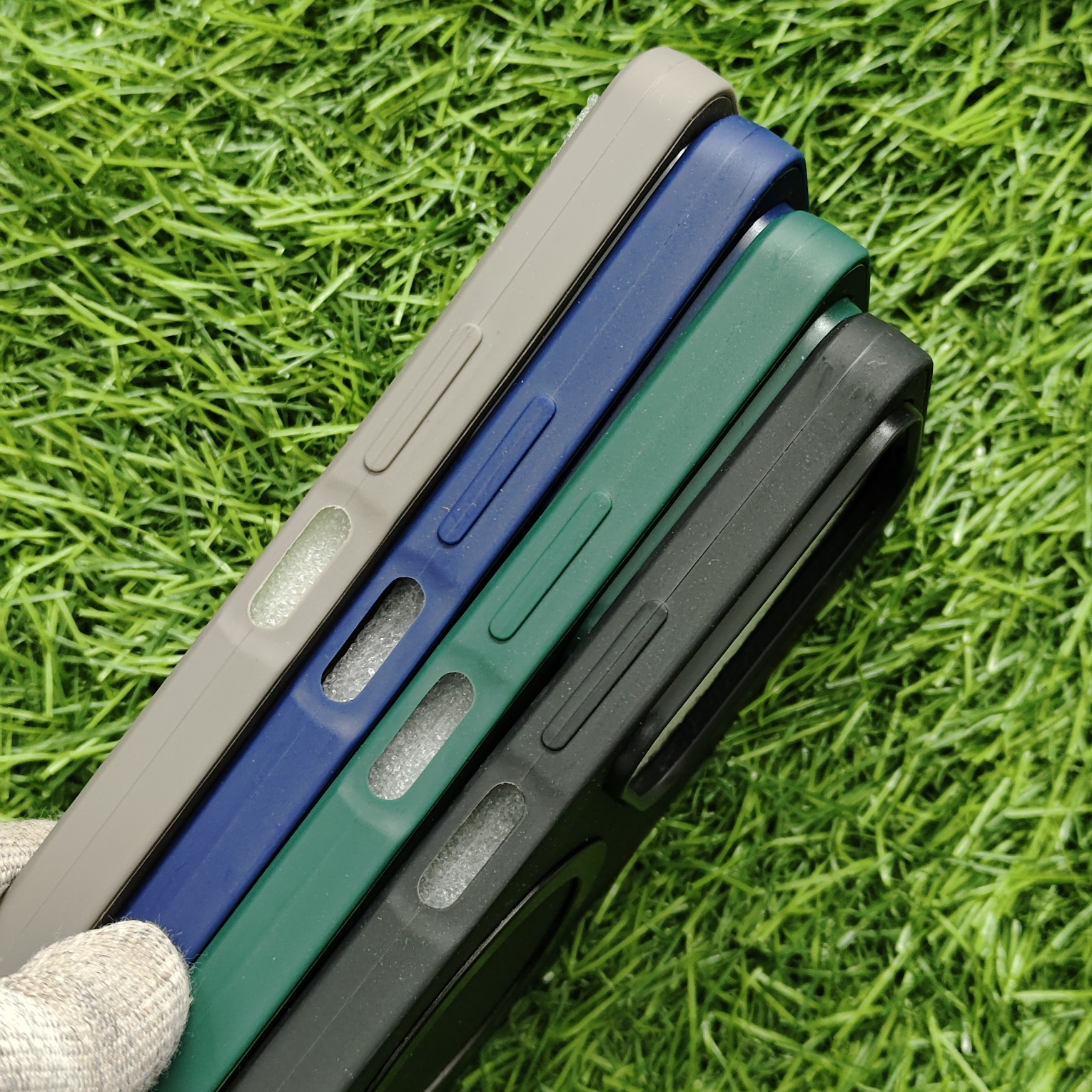 Vivo T4X & iQOO Z10x Premium Leather Magsafe Back Cover - Image 3