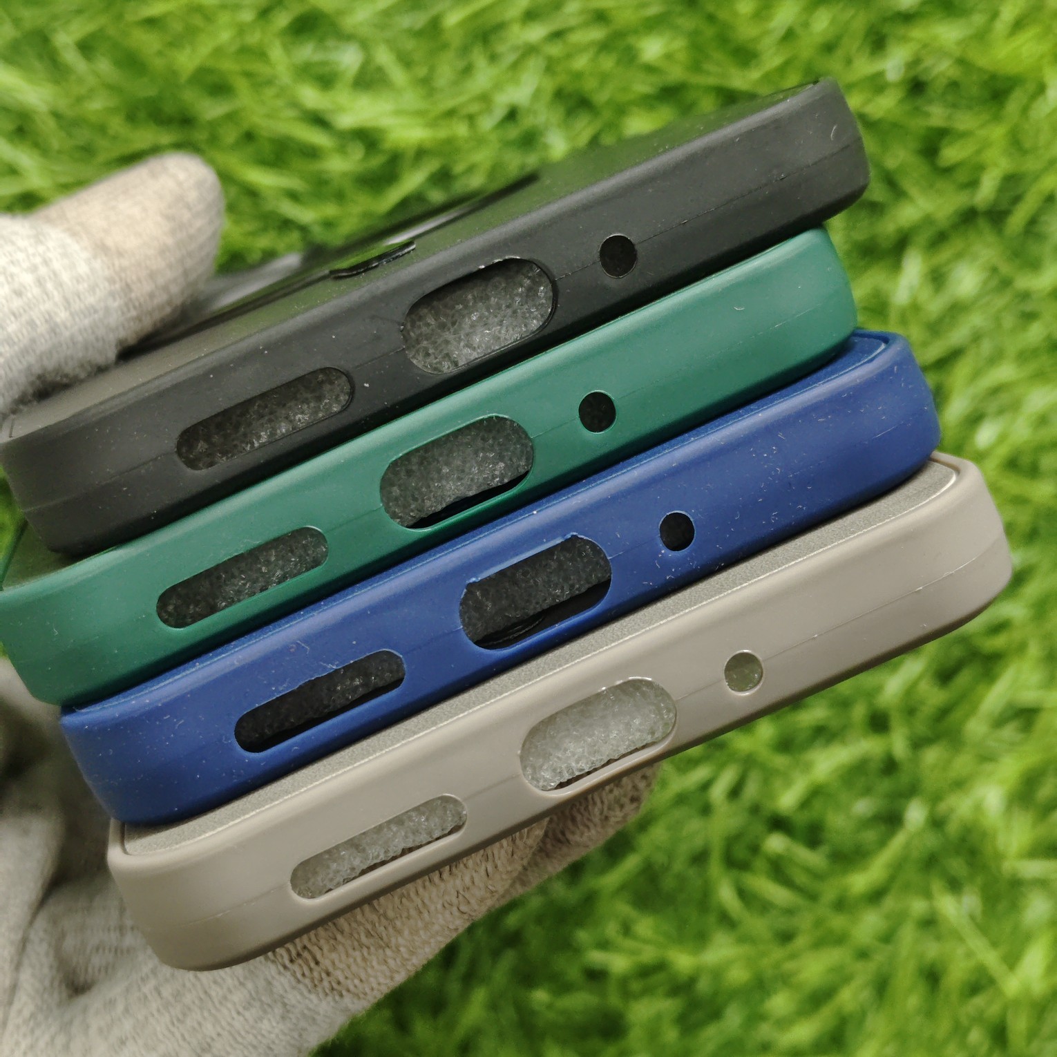 Vivo T4X & iQOO Z10x Premium Leather Magsafe Back Cover - Image 4