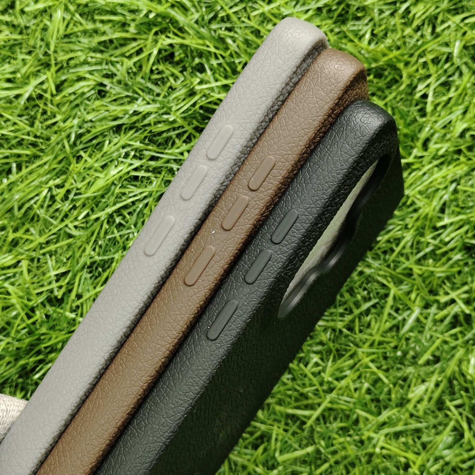 Oneplus Nord CE 3 Silicon Leather Design Back Cover - Image 3