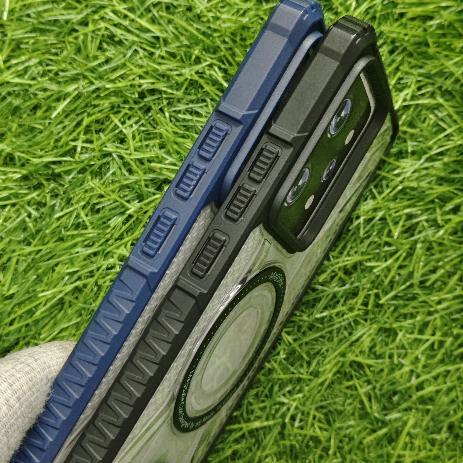 Realme 15 & 15 Pro Premium Transparent Armour Magsafe Back Cover - Image 3