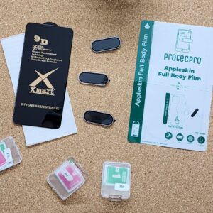 Samsung Galaxy A36 & A56 Tempered Glass & Camera Lens Protection & Back Lamination Combo