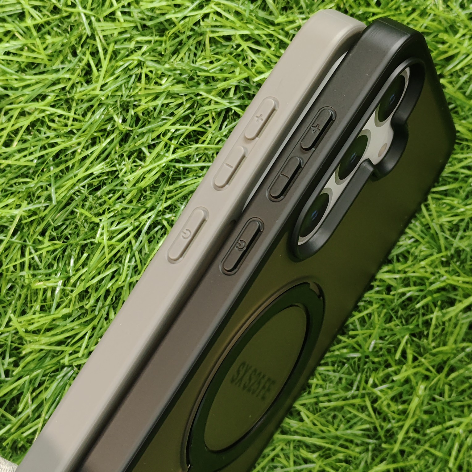 Samsung S25 FE Stylish MagSafe Foldable Stand Back Cover - Image 3