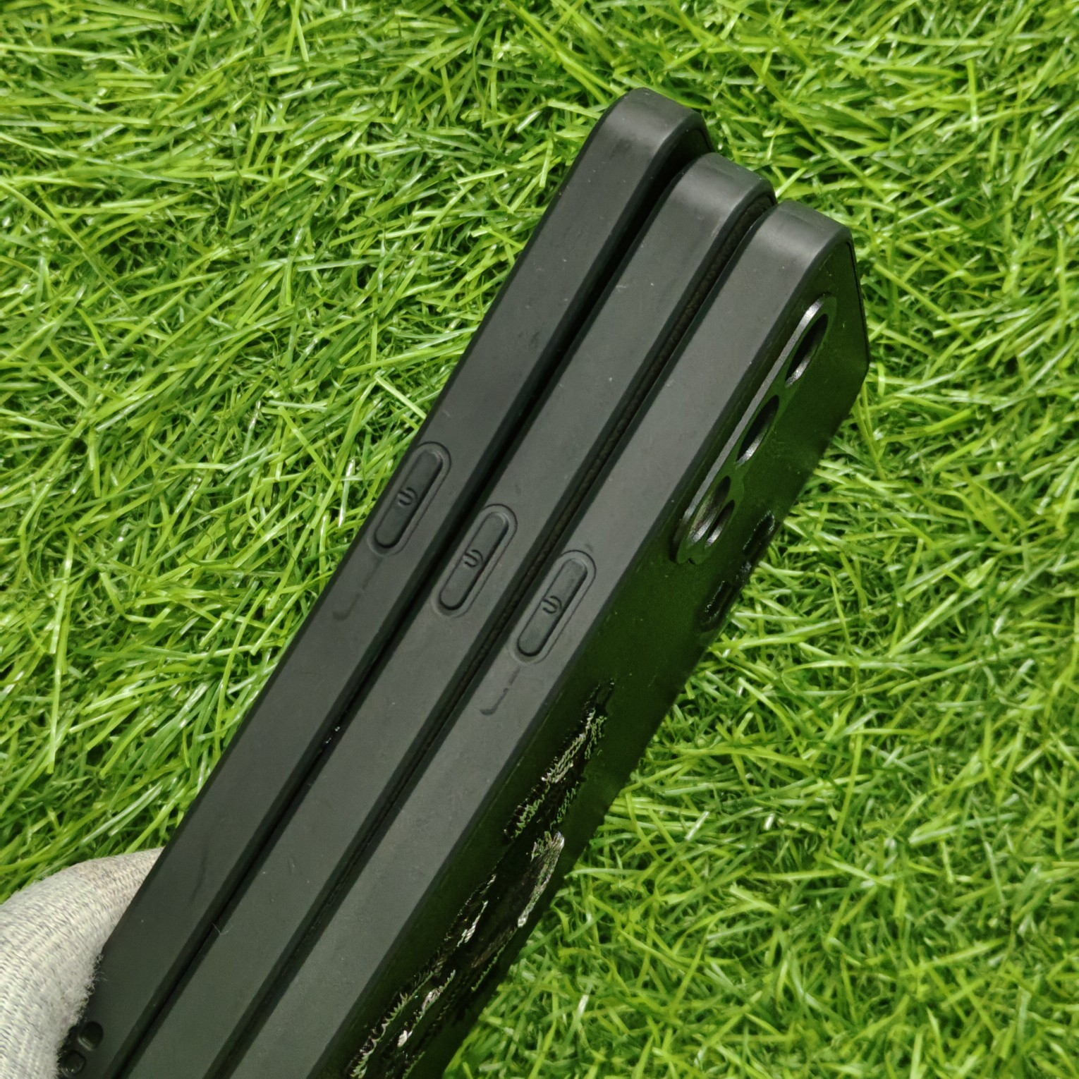 Oneplus Nord CE Premium Polo Leather Open Camera Back Cover - Image 3