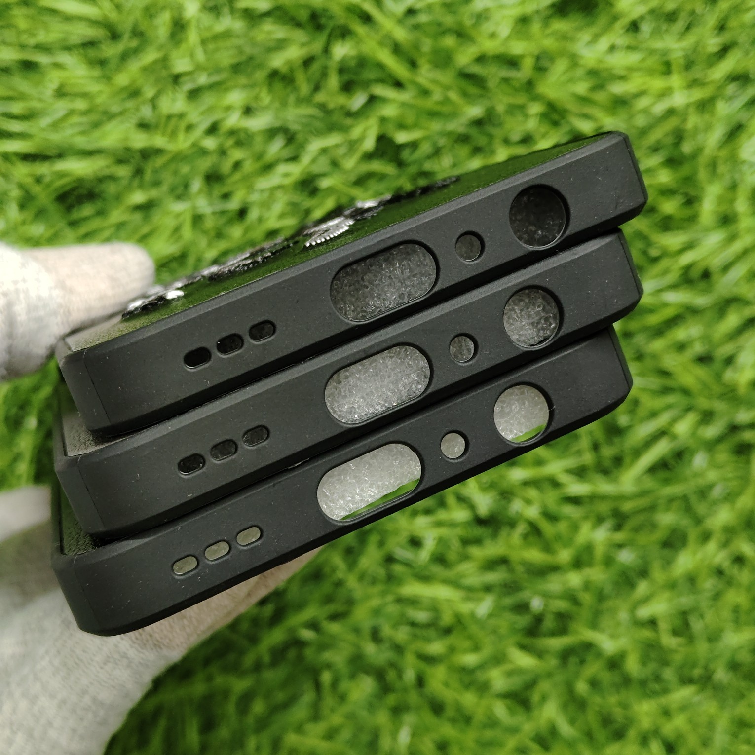 Oneplus Nord CE Premium Polo Leather Open Camera Back Cover - Image 4