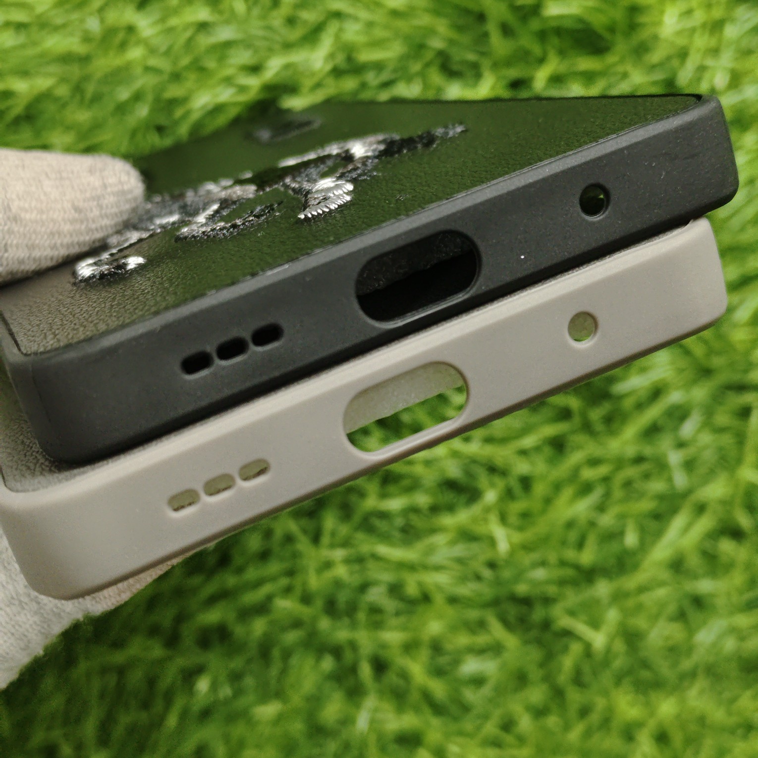 Redmi Note 10 Pro Premium Polo Leather Open Camera Back Cover - Image 4