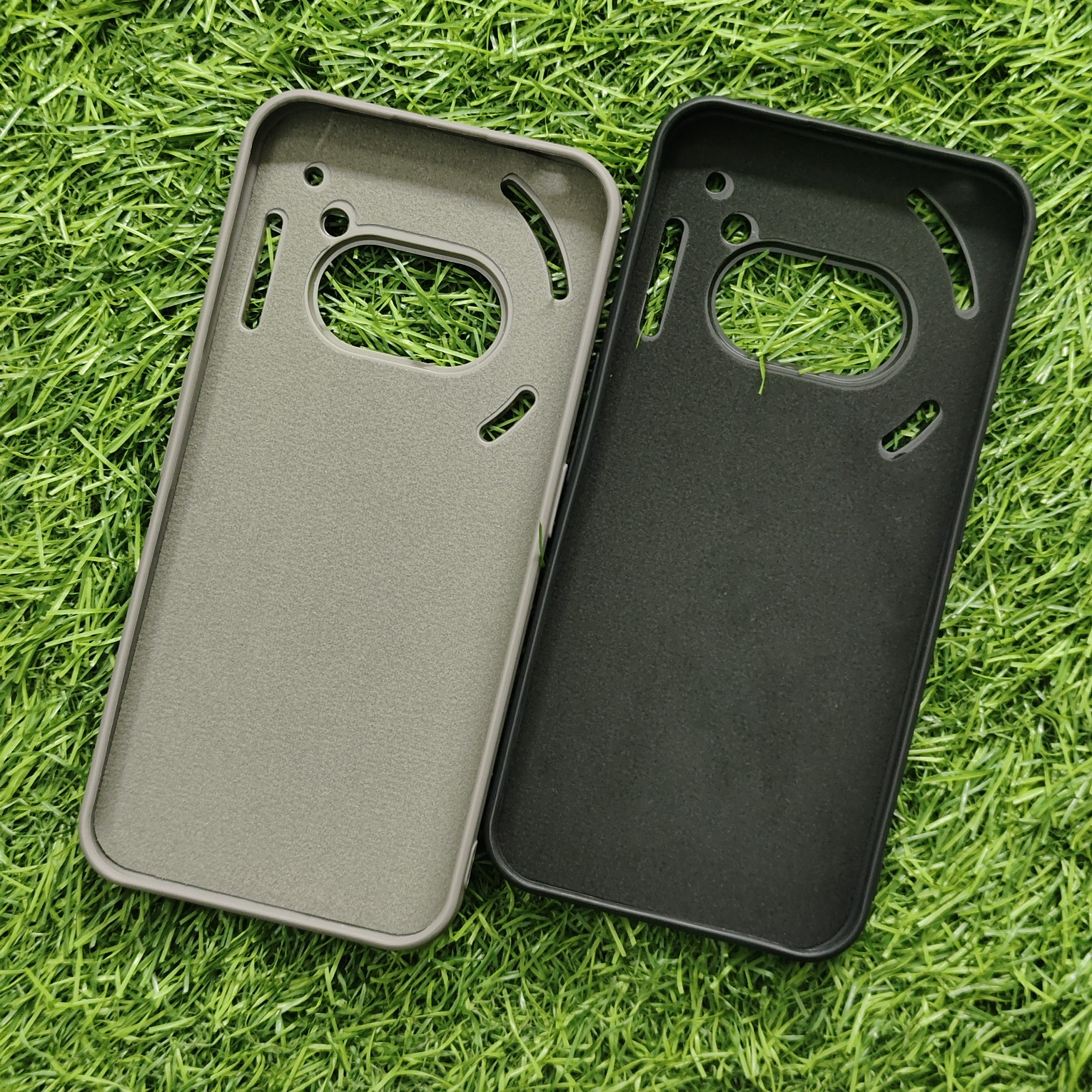 Nothing Phone 2a Premium Puffer Leather Finish Back Cover With Metal Lion Logo - Image 10