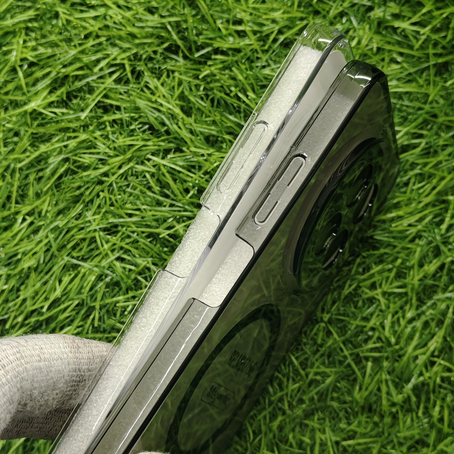 Realme 12 Crystal Magsafe PC Hard Back Cover - Image 3