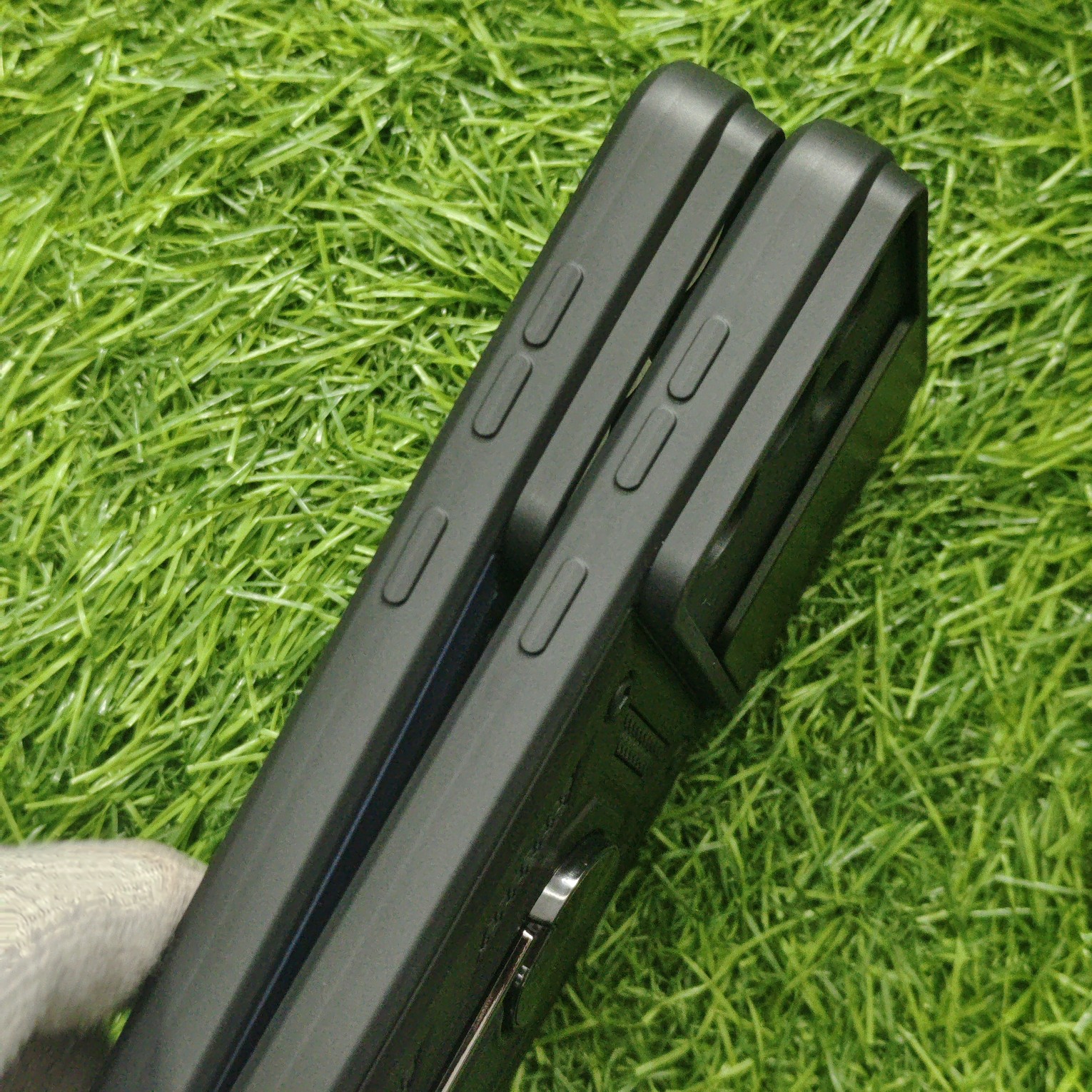 Samsung A56 Shutter Armor Back Cover with ring holder - Image 4