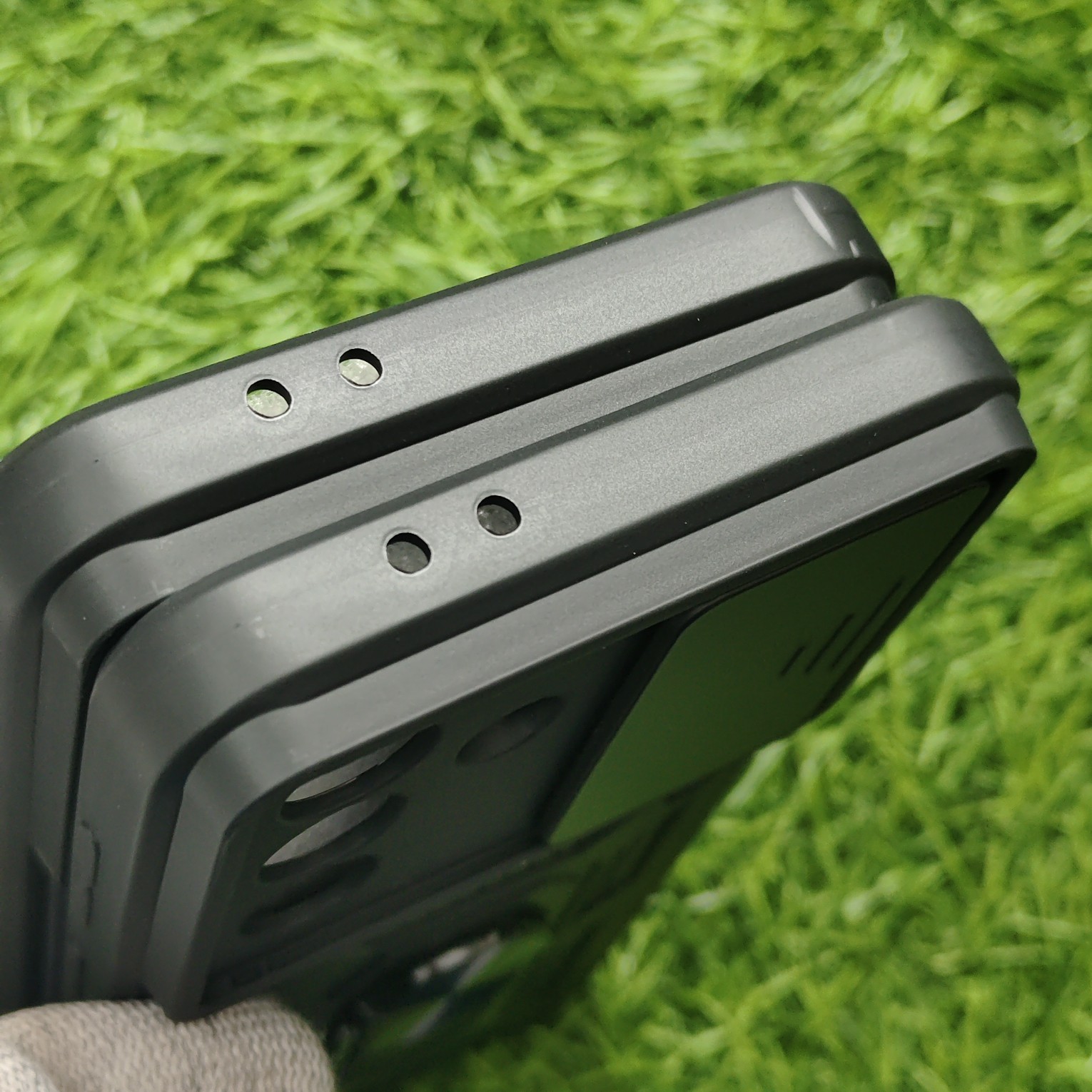 Samsung A56 Shutter Armor Back Cover with ring holder - Image 6