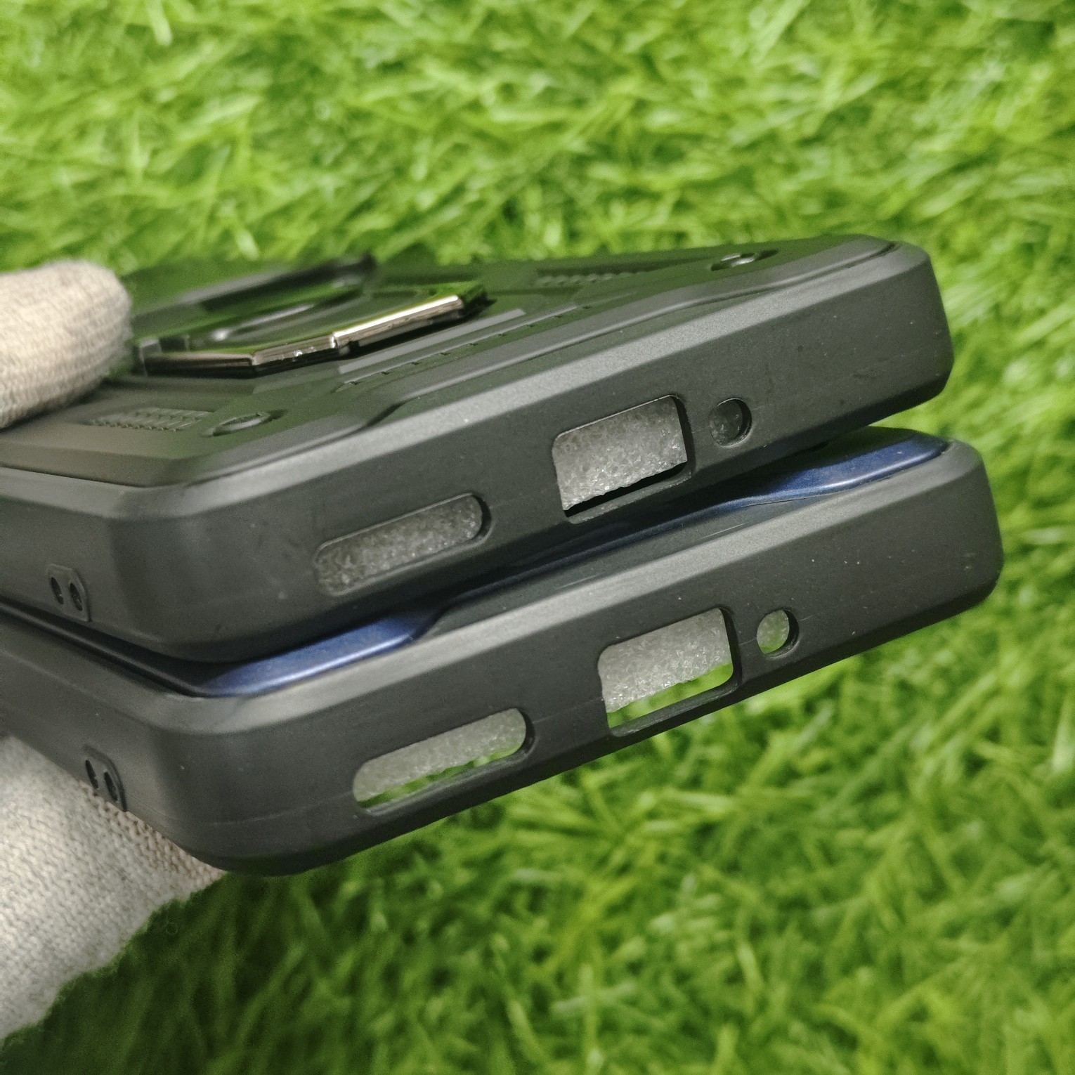 Realme 15 Shutter Armor Back Cover with ring holder - Image 5