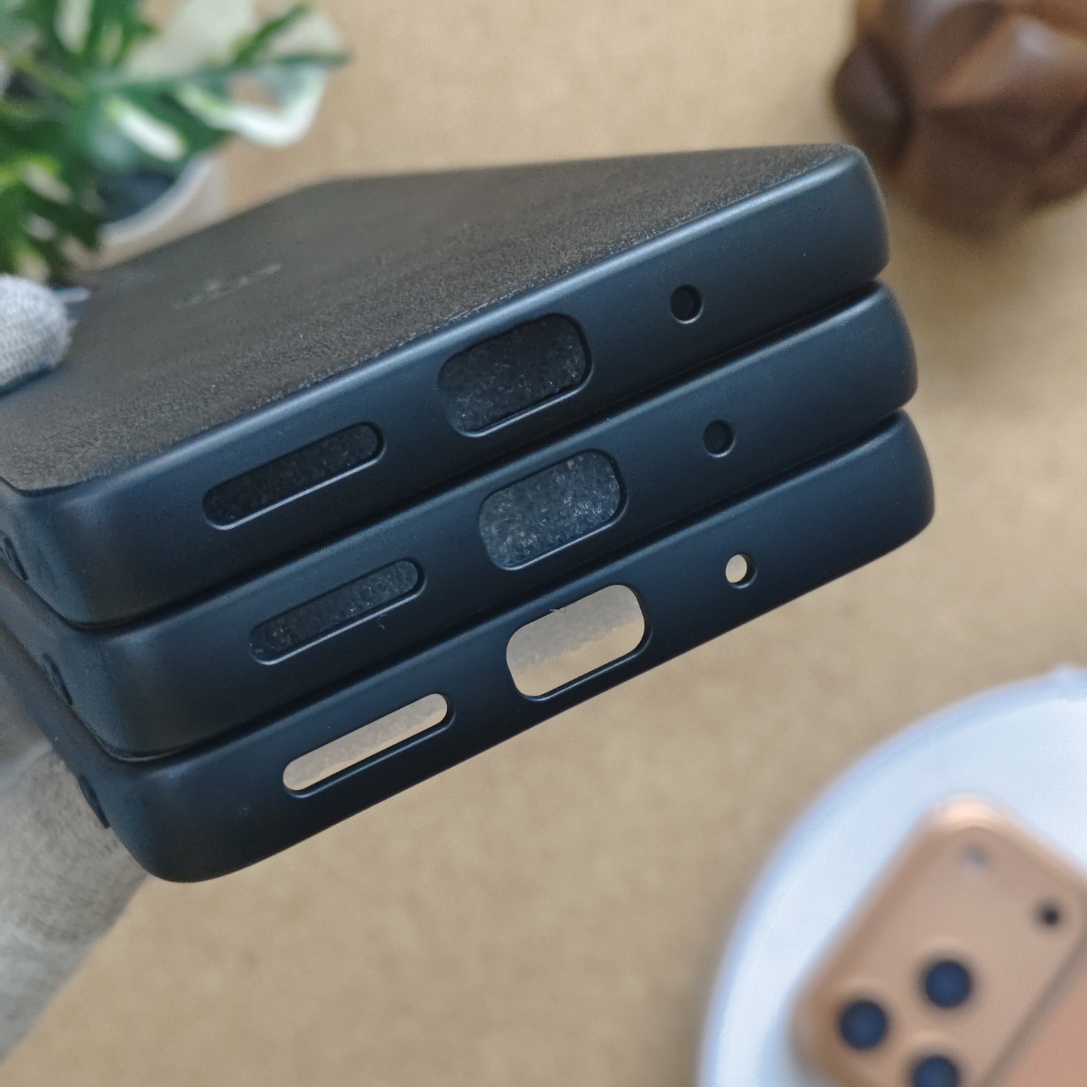 Motorola G06 Power Premium Leather Finish Back Cover - Image 4