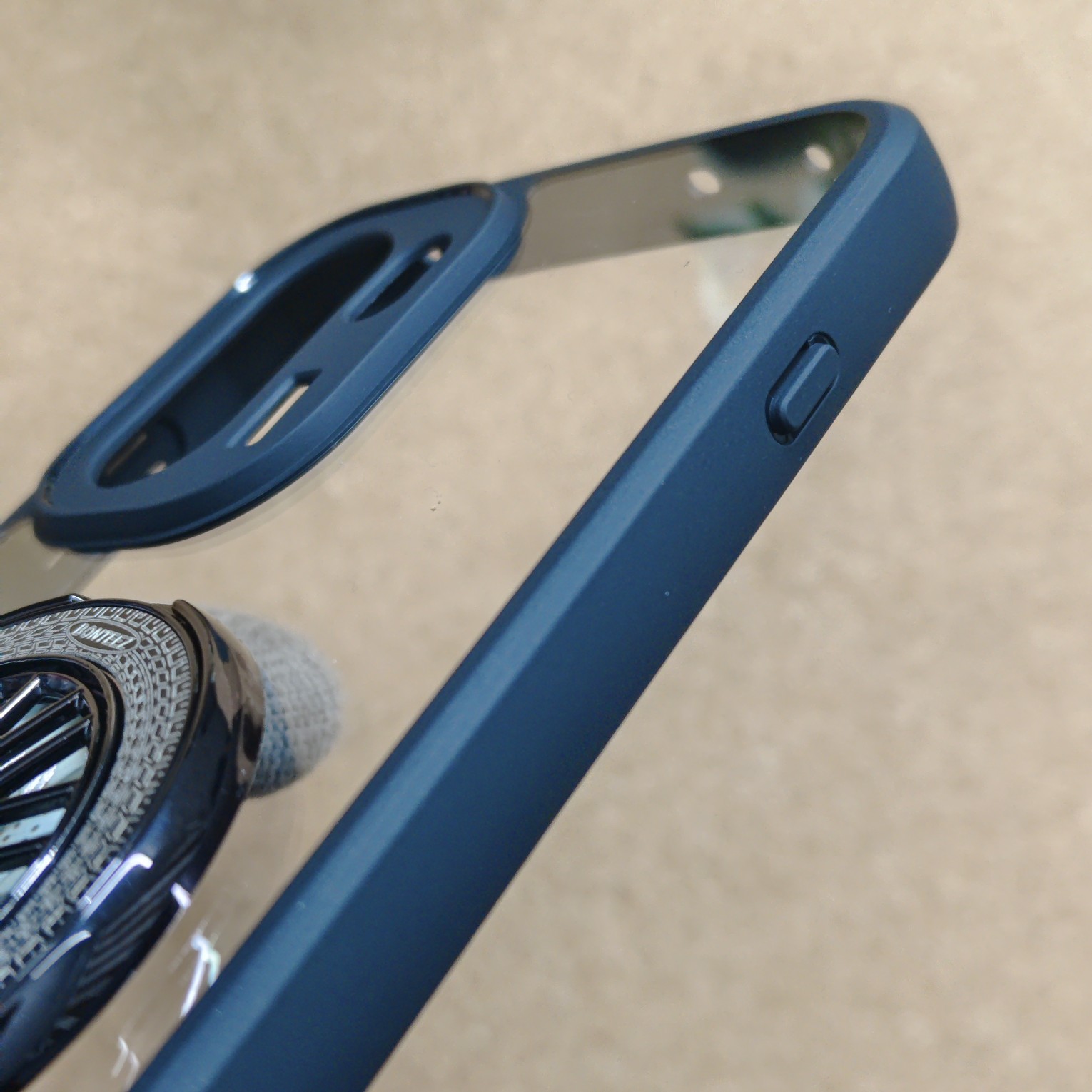 Oneplus 15R Premium Transparent Doyers Back Cover With Wheel Magsafe Stand - Image 5