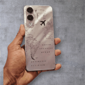 Travel Design Matte Transparent Mobile Skin For Oppo