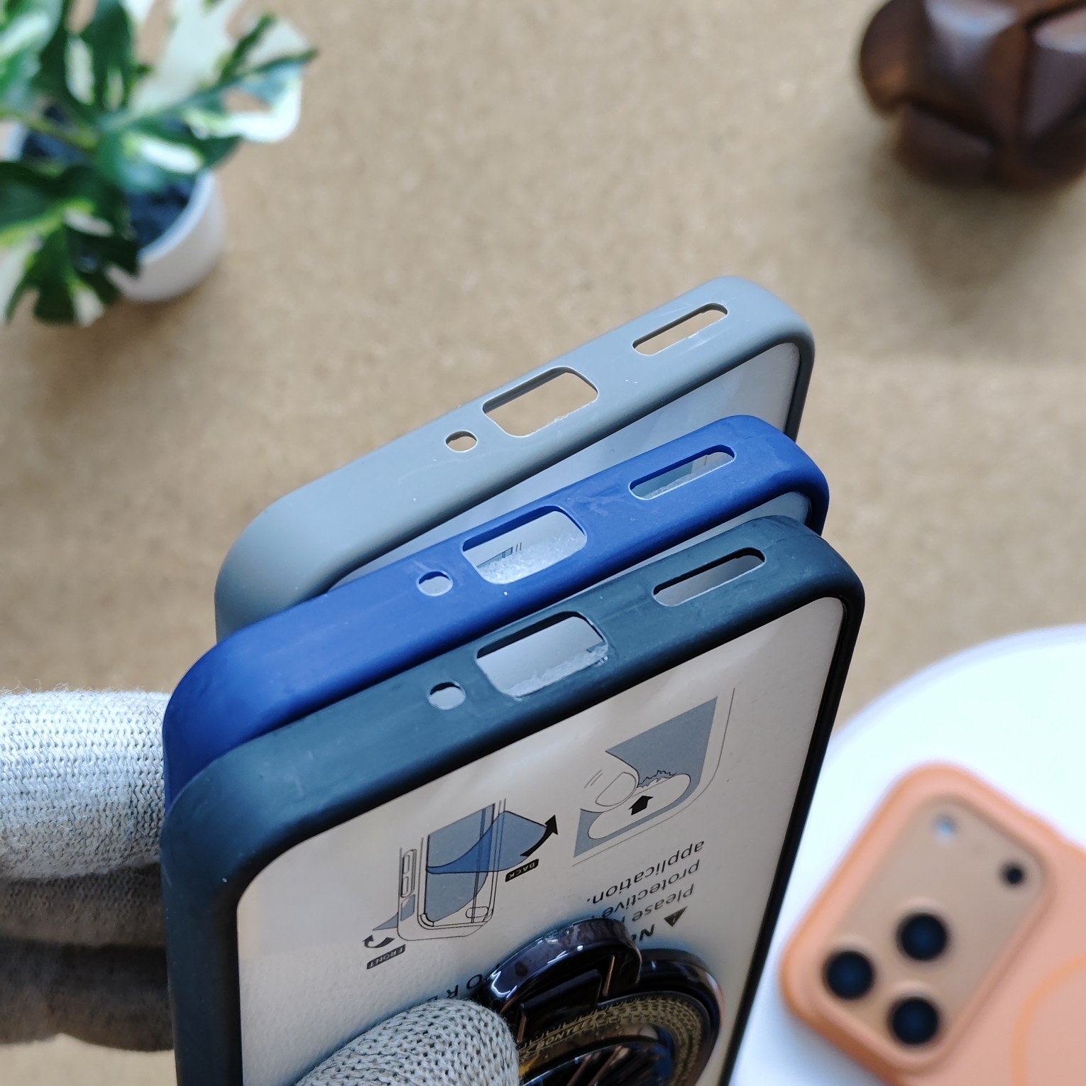 Oneplus Nord 4 Transparent Wheel Magsafe Stand Back Cover - Image 4