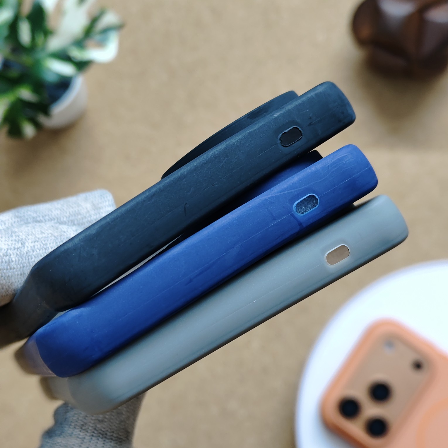 Vivo V40 & V40 Pro & T3 Ultra Transparent Wheel Magsafe Stand Back Cover - Image 5