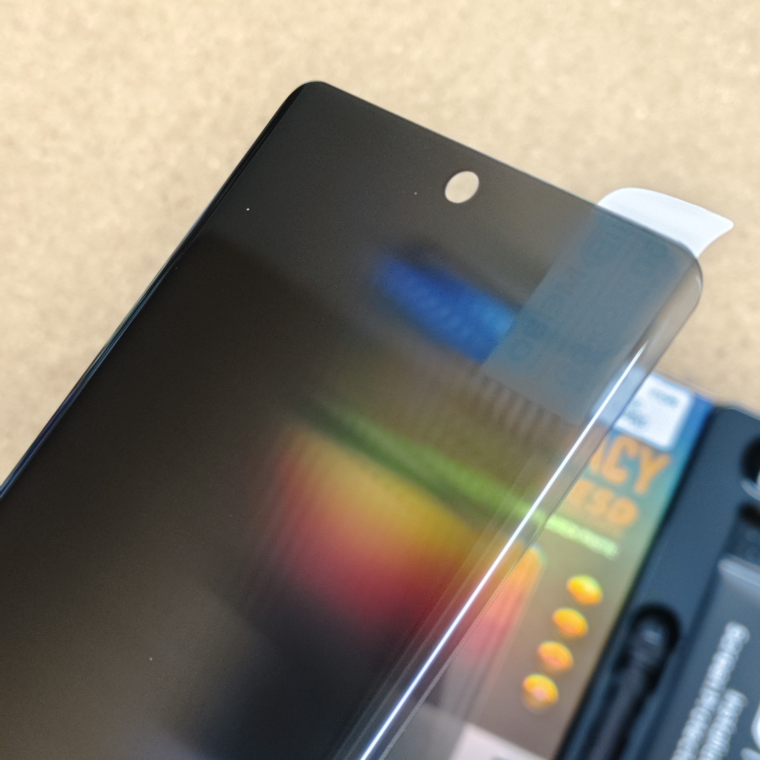 Vivo T3 Pro & iQOO Z9s Pro Original Privacy UV Tempered Glass - Image 3