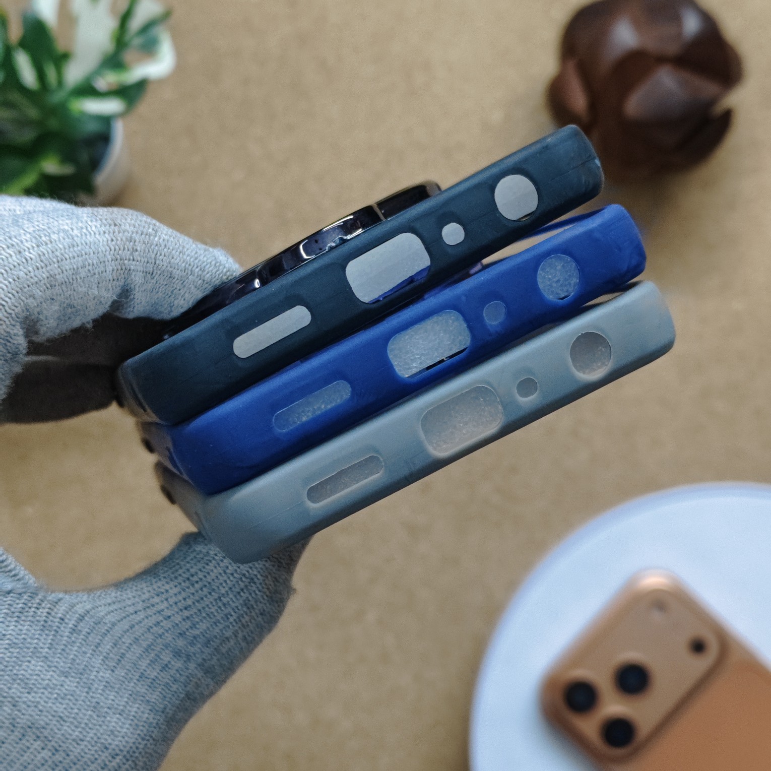 Oneplus Nord CE 4 Lite Transparent Wheel Magsafe Stand Back Cover - Image 4