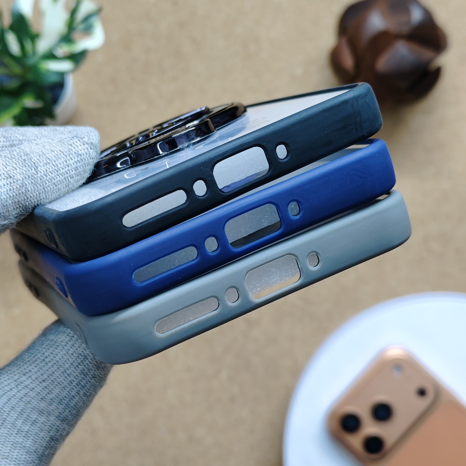 Oneplus Nord 5 Transparent Wheel Magsafe Stand Back Cover - Image 4